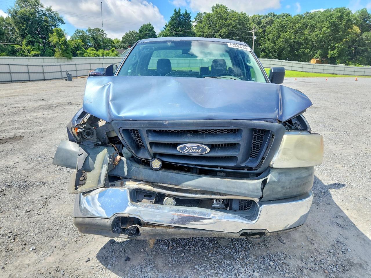 2005 Ford F150 Blue vin: 1FTRF14W05NA21709