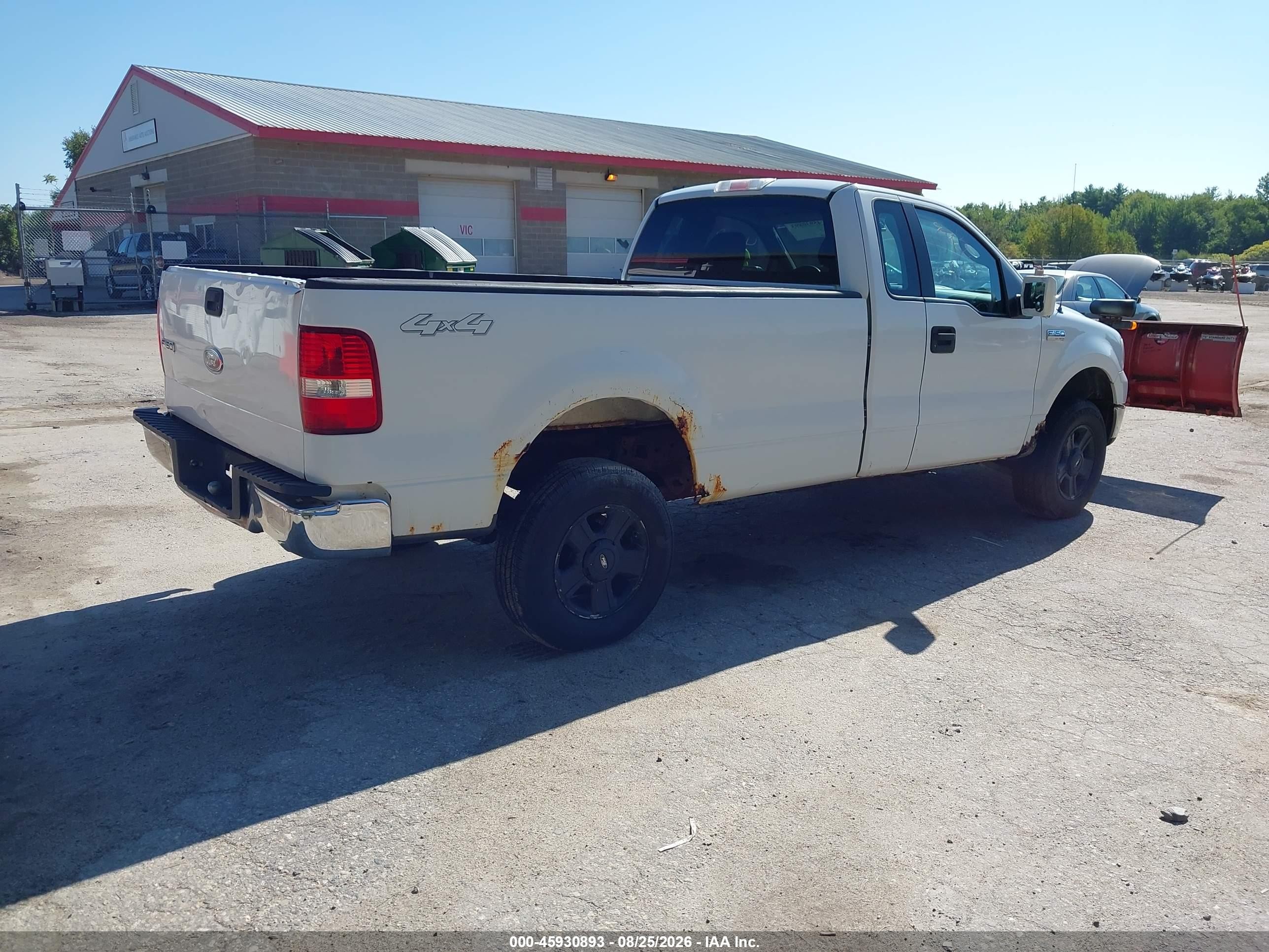 2005 Ford F-150 Stx/xl/xlt Белый vin: 1FTRF14W05NA87354