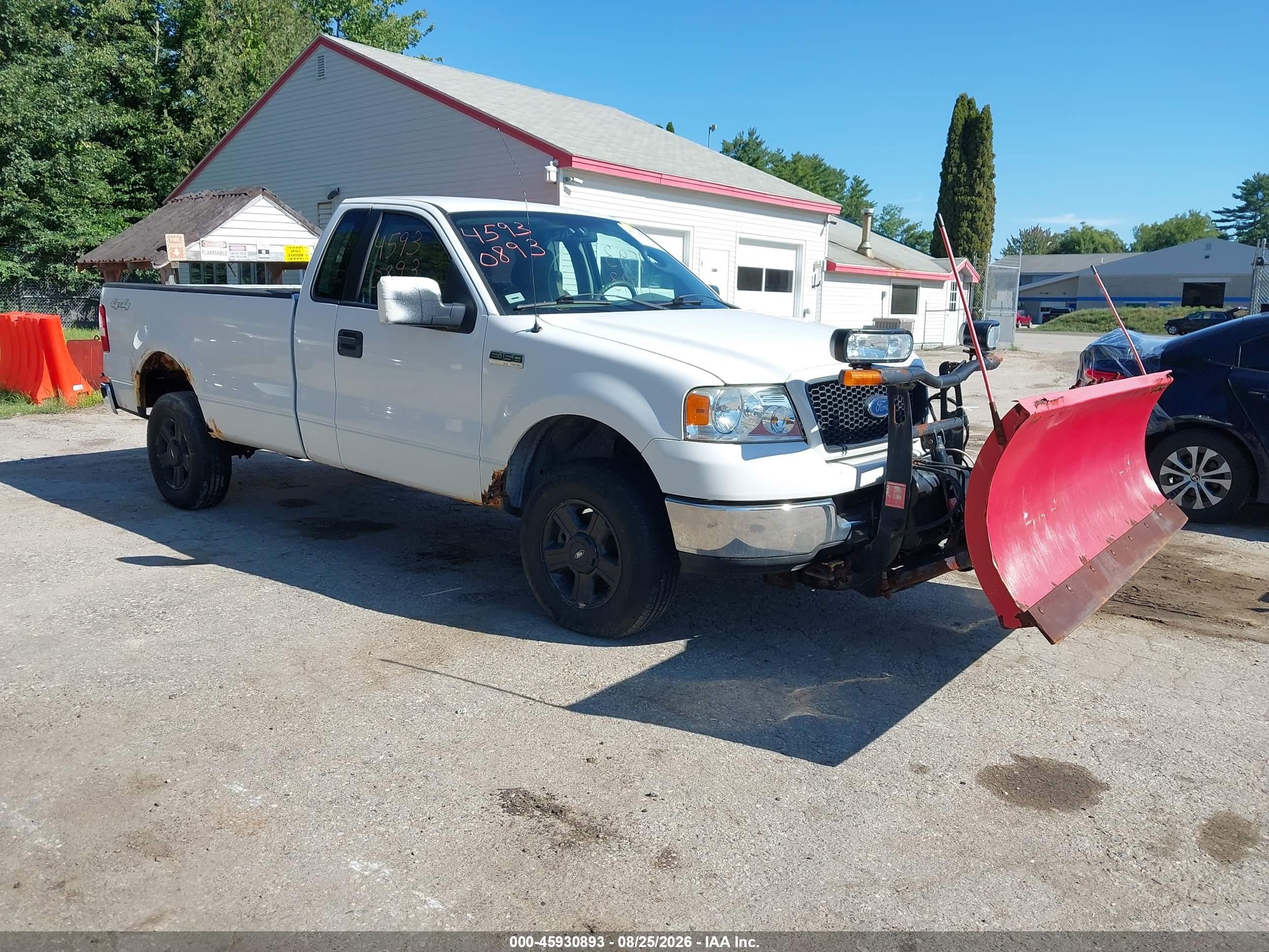 2005 Ford F-150 Stx/xl/xlt Белый vin: 1FTRF14W05NA87354