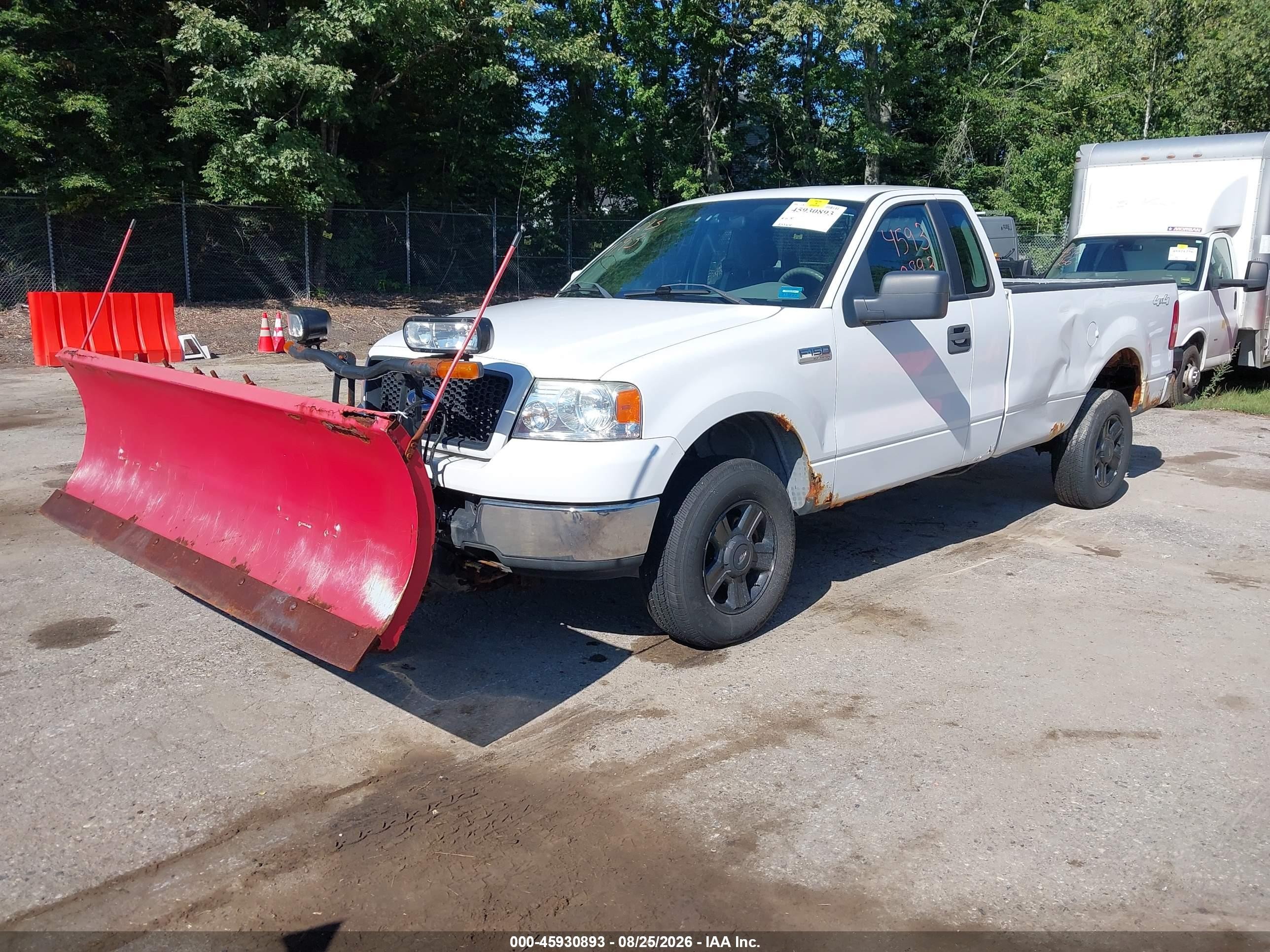 2005 Ford F-150 Stx/xl/xlt Белый vin: 1FTRF14W05NA87354