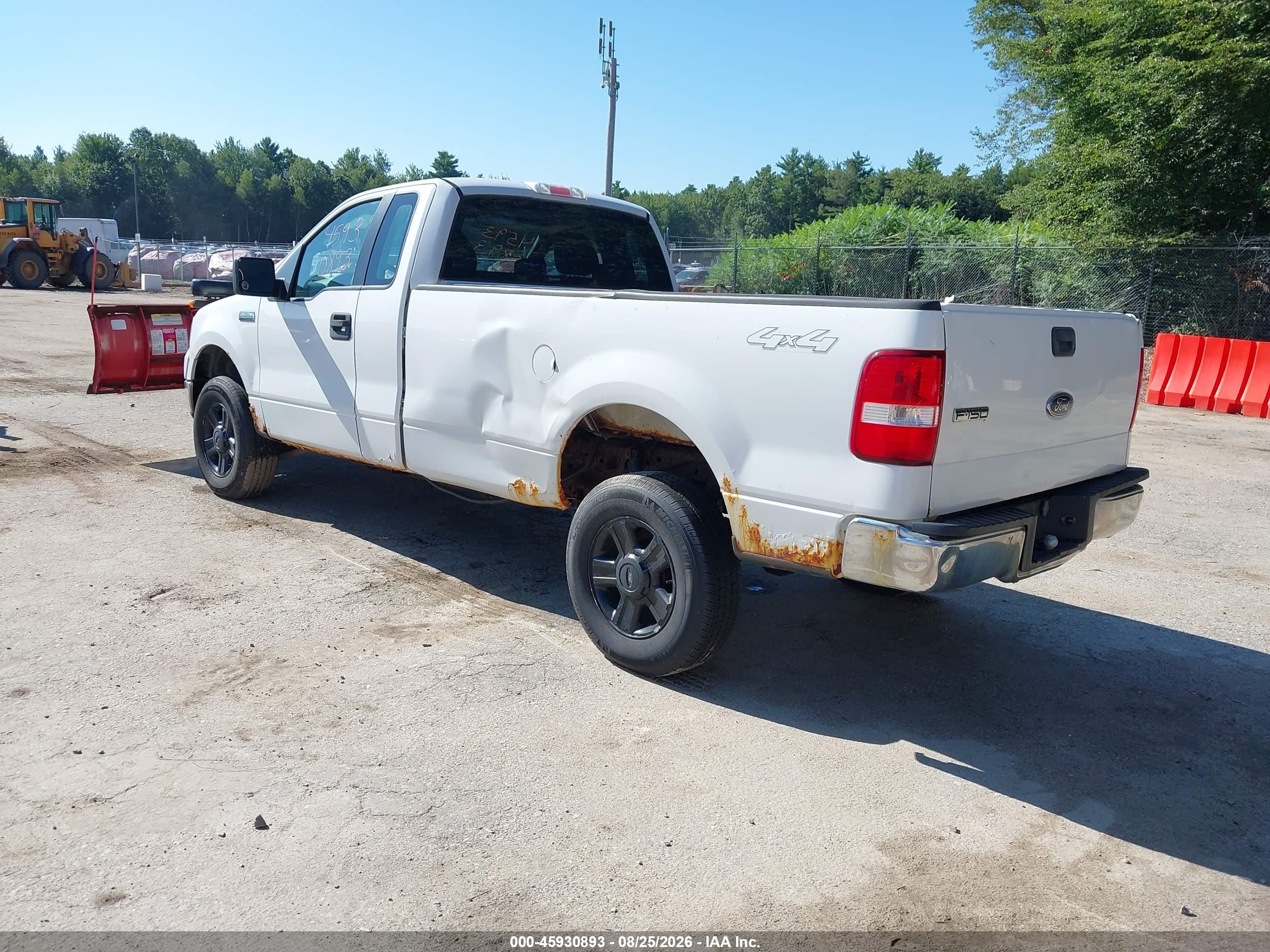 2005 Ford F-150 Stx/xl/xlt Белый vin: 1FTRF14W05NA87354