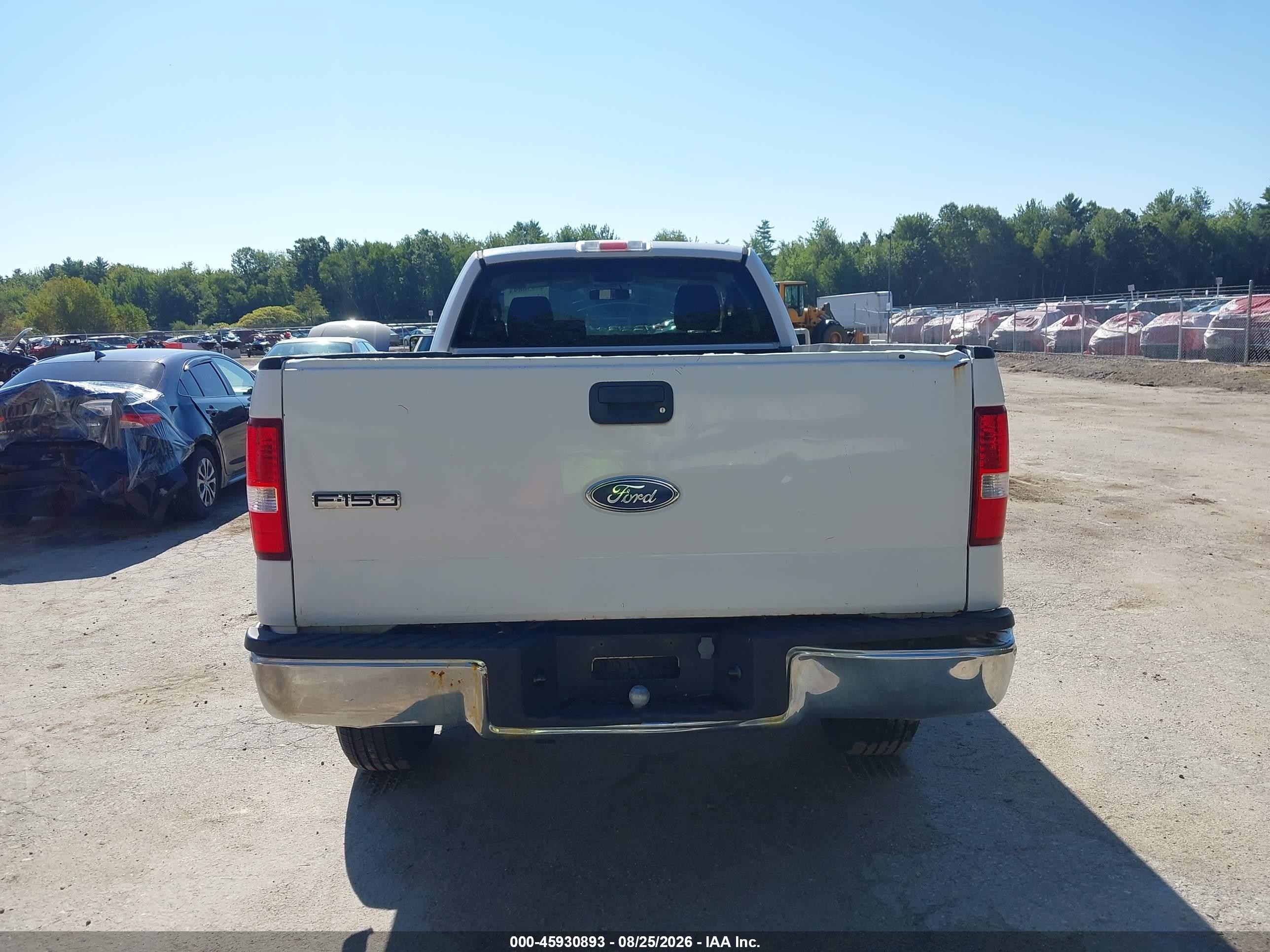 2005 Ford F-150 Stx/xl/xlt Белый vin: 1FTRF14W05NA87354