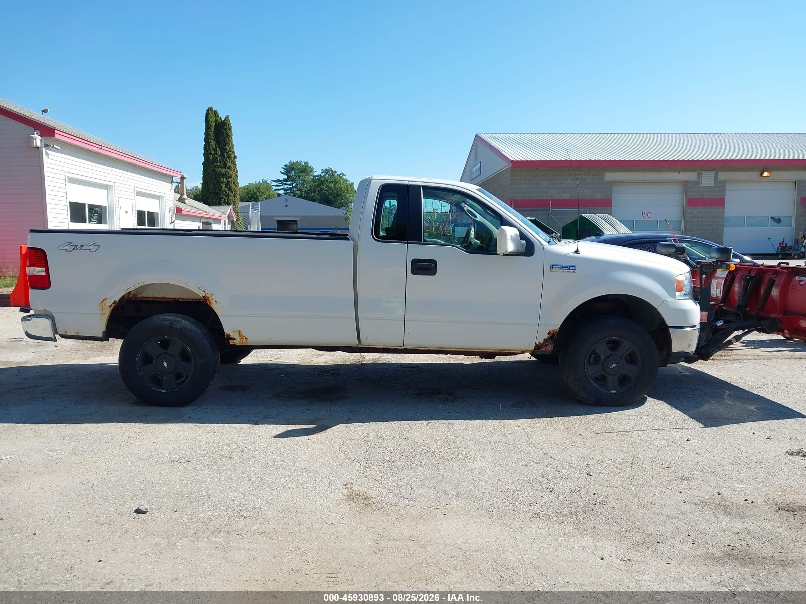 2005 Ford F-150 Stx/xl/xlt Белый vin: 1FTRF14W05NA87354