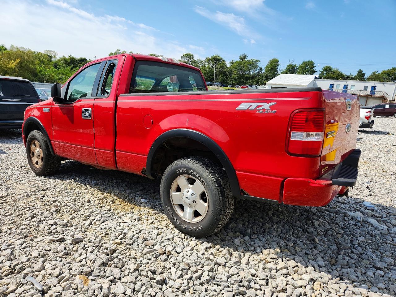 2006 Ford F150 Красный vin: 1FTRF14W06NA85878