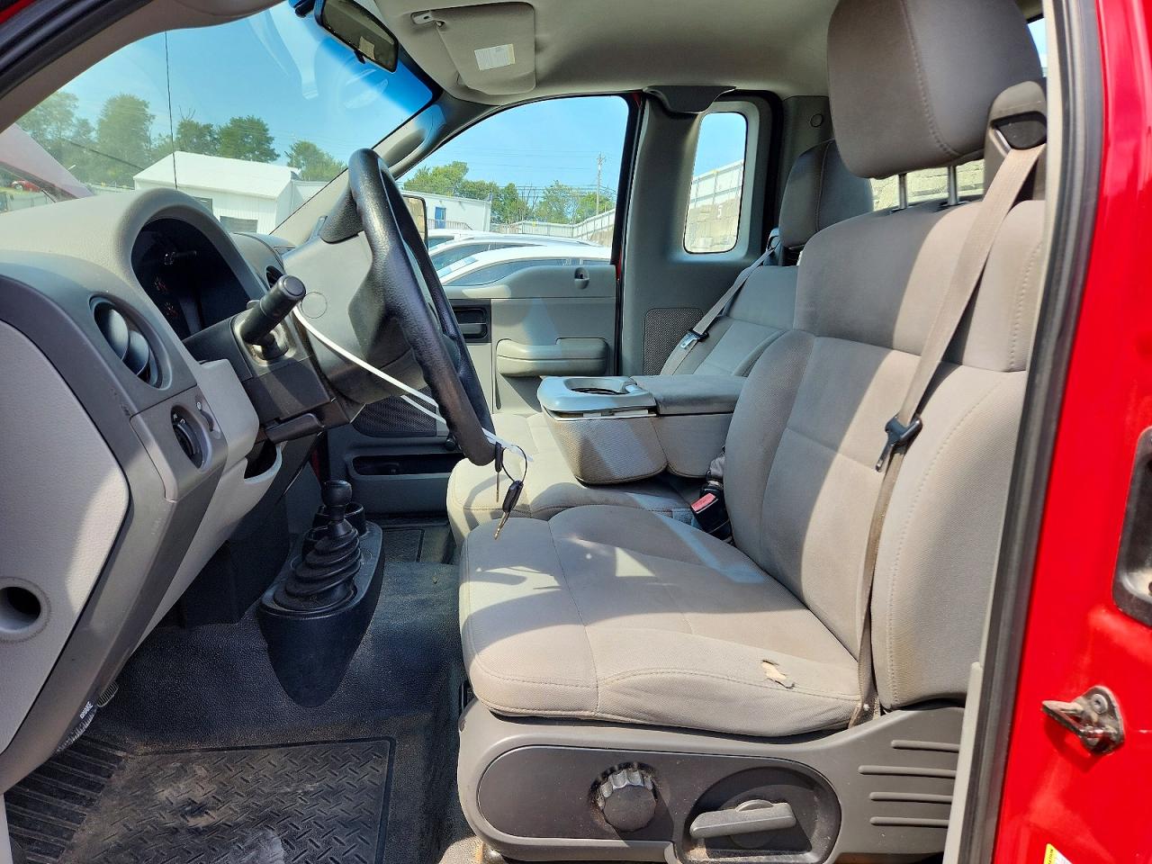 2006 Ford F150 Красный vin: 1FTRF14W06NA85878