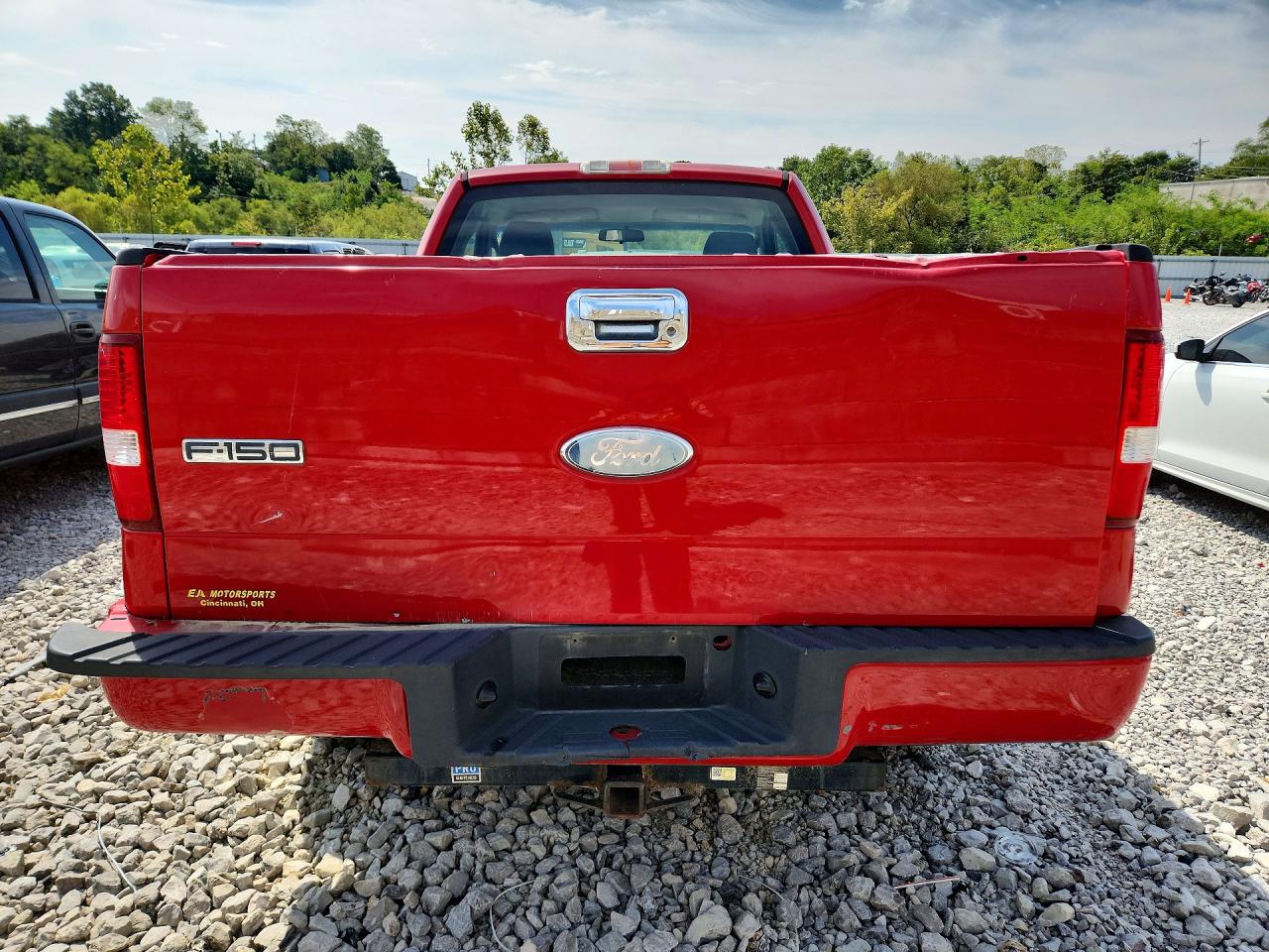2006 Ford F150 Красный vin: 1FTRF14W06NA85878