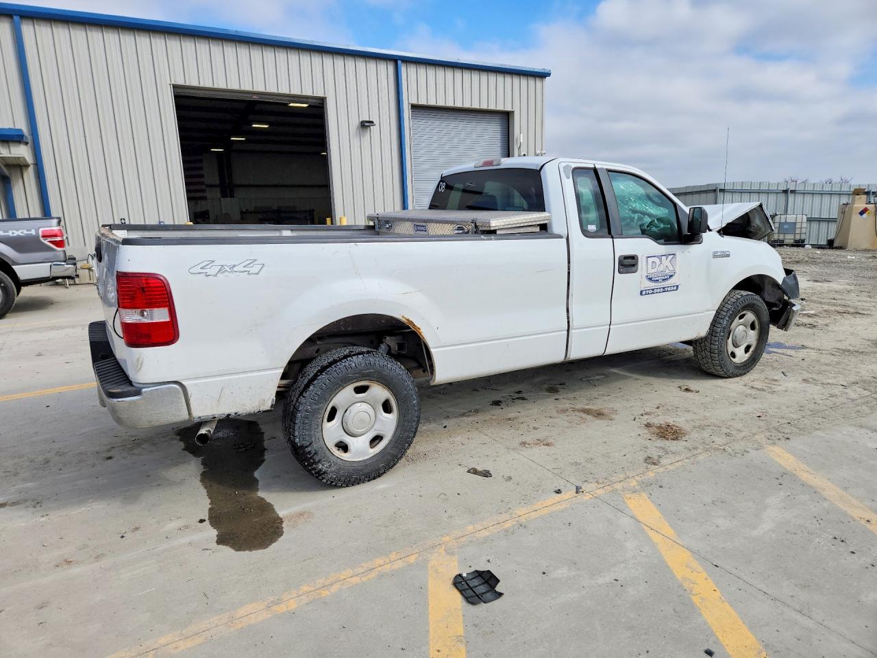 2007 Ford F150 White vin: 1FTRF14W07KA94860