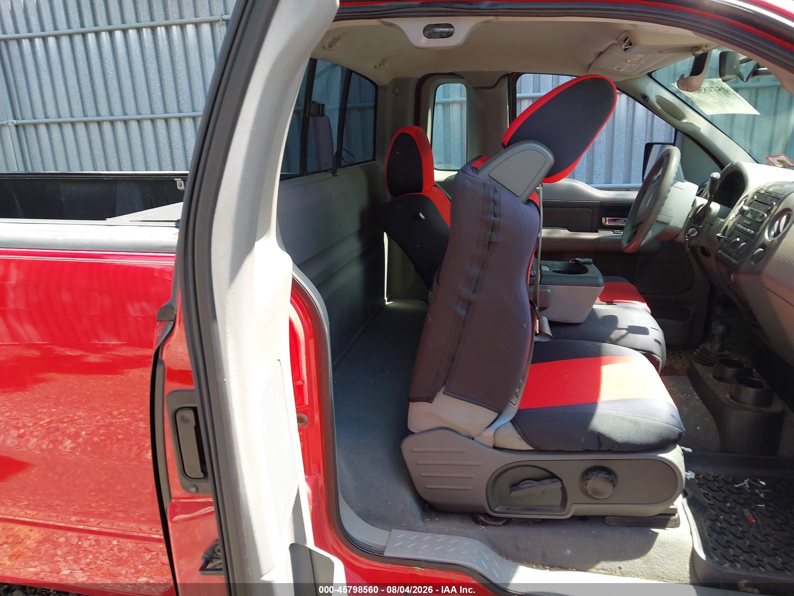 2004 Ford F-150 Stx/xl/xlt Red vin: 1FTRF14W14NA09406