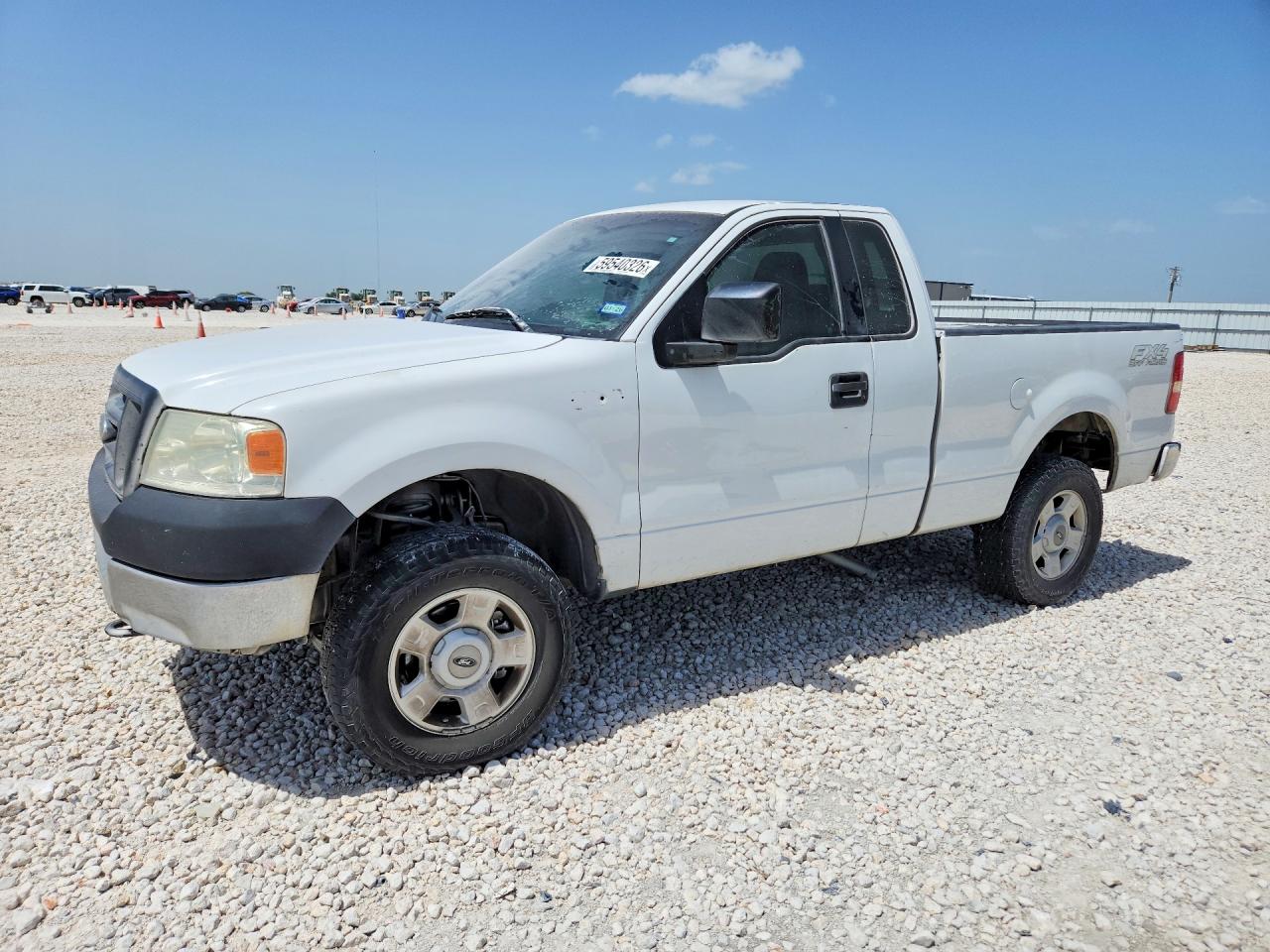 2005 Ford F150 White vin: 1FTRF14W15NB41373