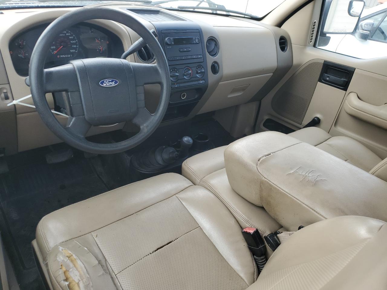 2007 Ford F150 Xl Белый vin: 1FTRF14W37NA86623 Damage: Console Cover, Torn, > 12 Inches