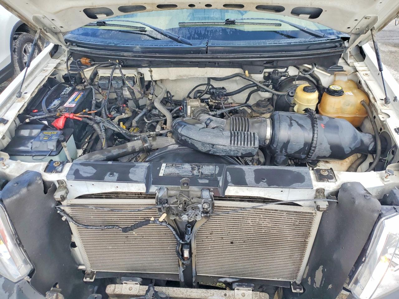 2007 Ford F150 Xl Белый vin: 1FTRF14W37NA86623