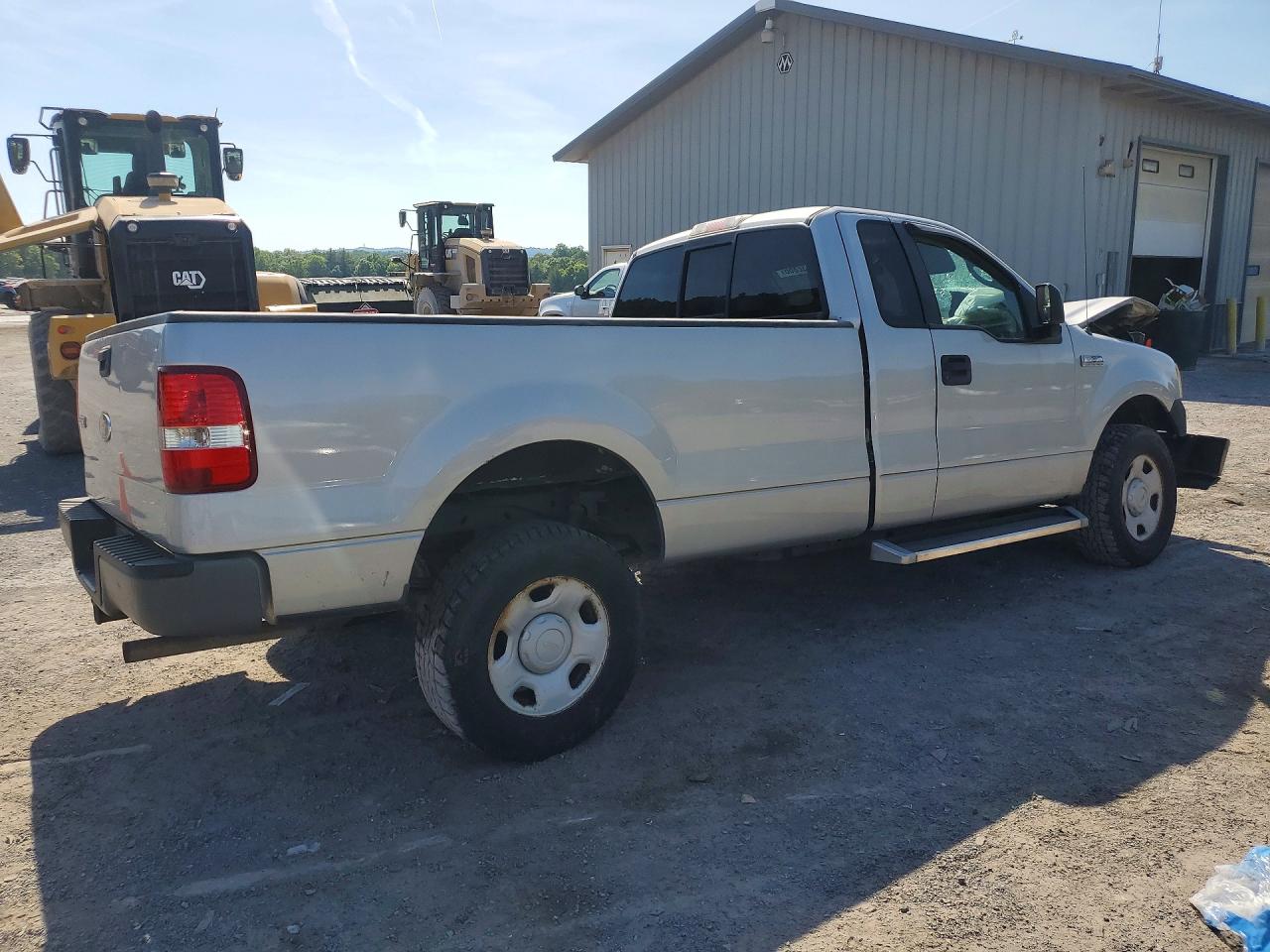 2006 Ford F150 Silver vin: 1FTRF14W46NB49744