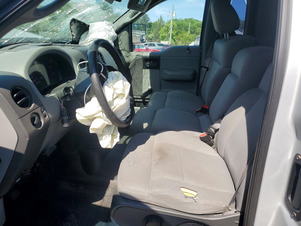 2006 Ford F150 Silver vin: 1FTRF14W46NB49744