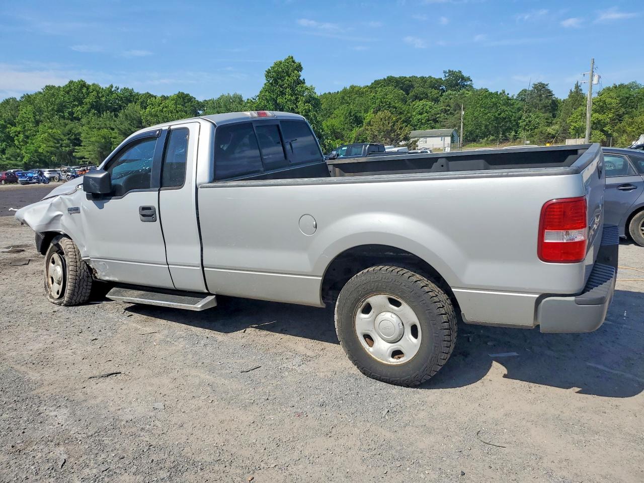 2006 Ford F150 Silver vin: 1FTRF14W46NB49744