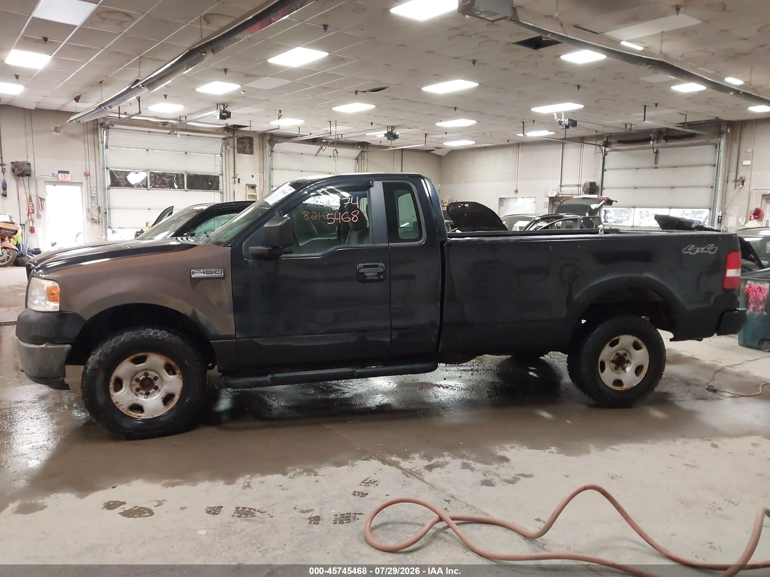 2007 Ford F-150 Stx/xl/xlt Black vin: 1FTRF14W47NA82175