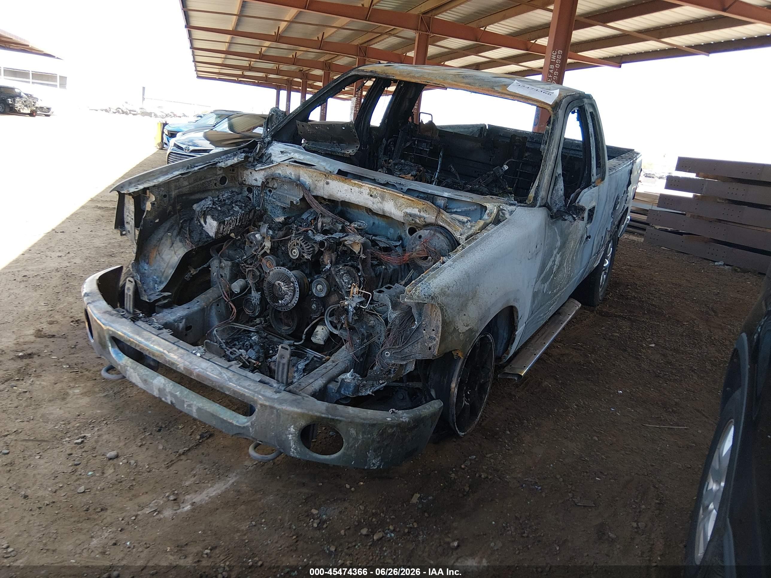 2008 Ford F-150 Stx/xl/xlt White vin: 1FTRF14W48KD24207