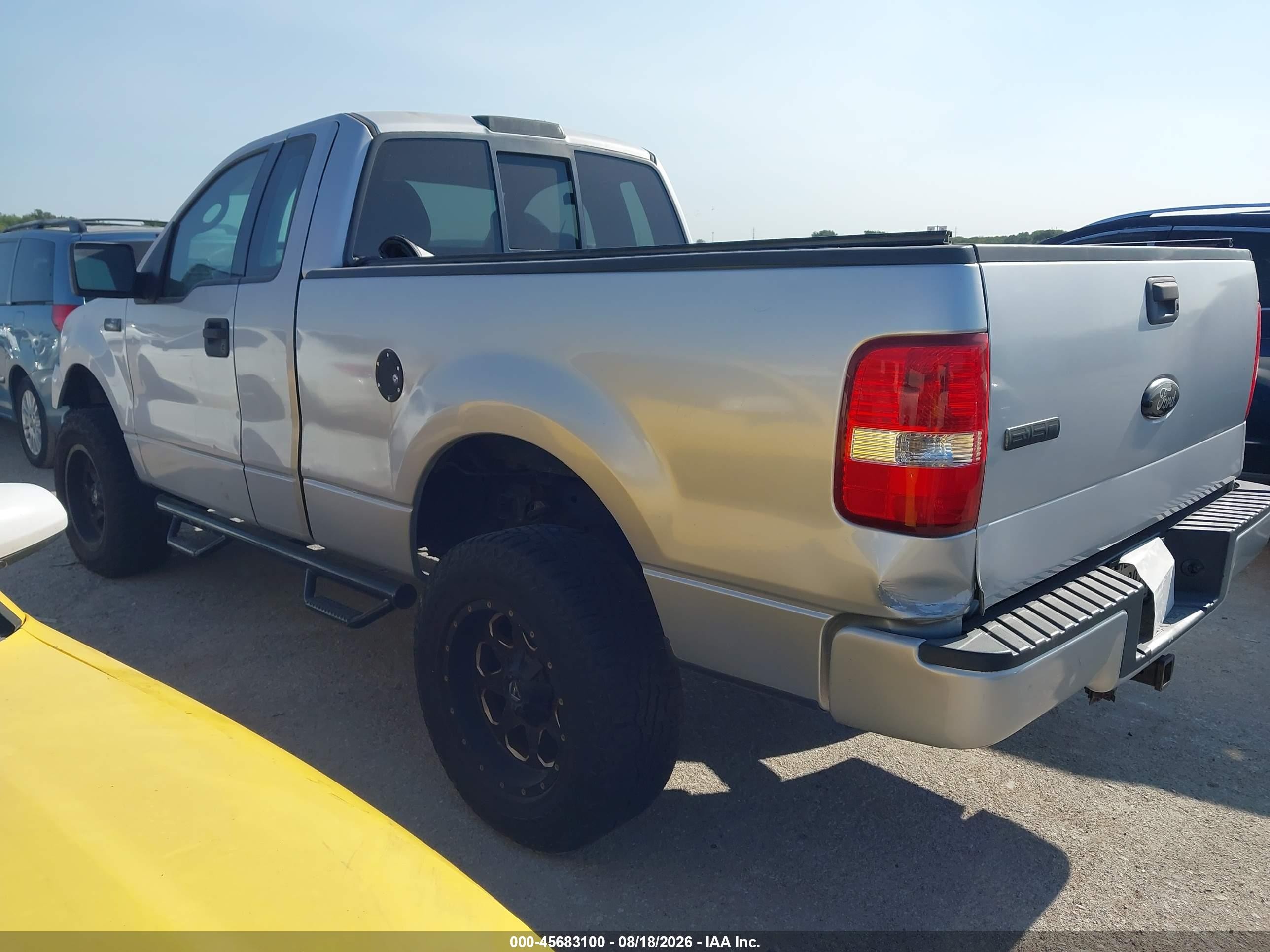 2004 Ford F-150 Stx/xl/xlt Silver vin: 1FTRF14W54NB02171