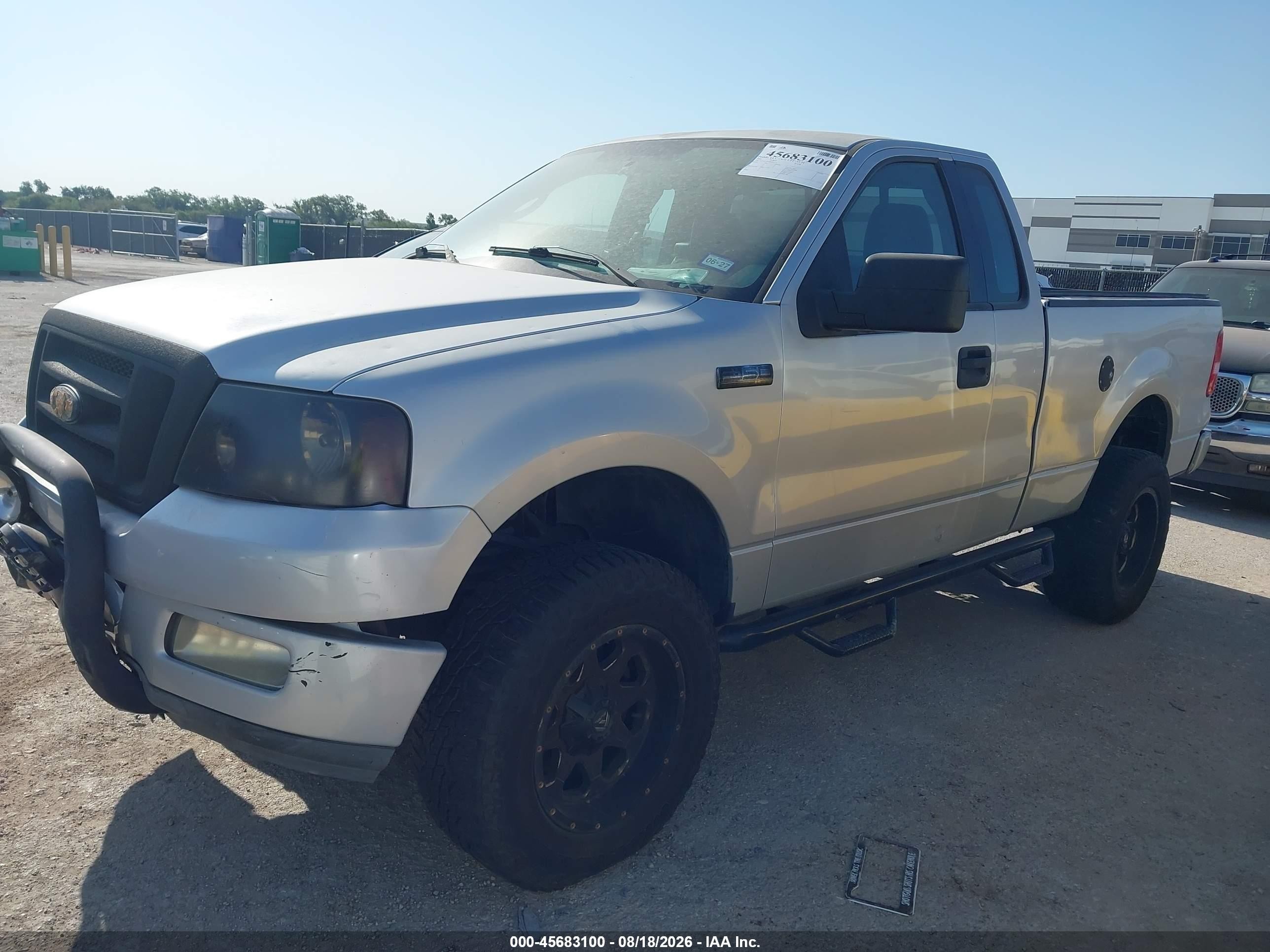 2004 Ford F-150 Stx/xl/xlt Silver vin: 1FTRF14W54NB02171