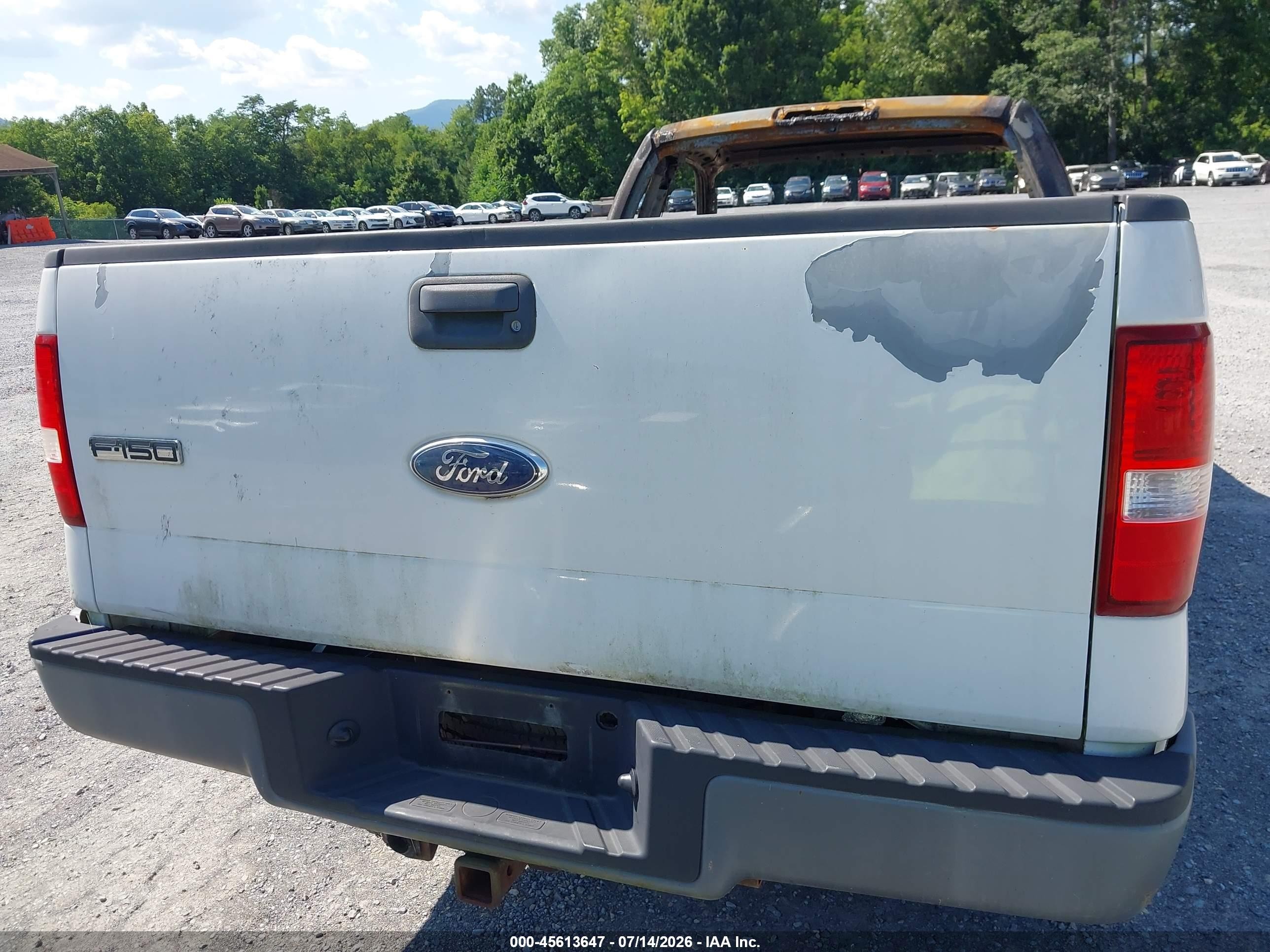 2007 Ford F-150 Stx/xl/xlt White vin: 1FTRF14W57KD10492