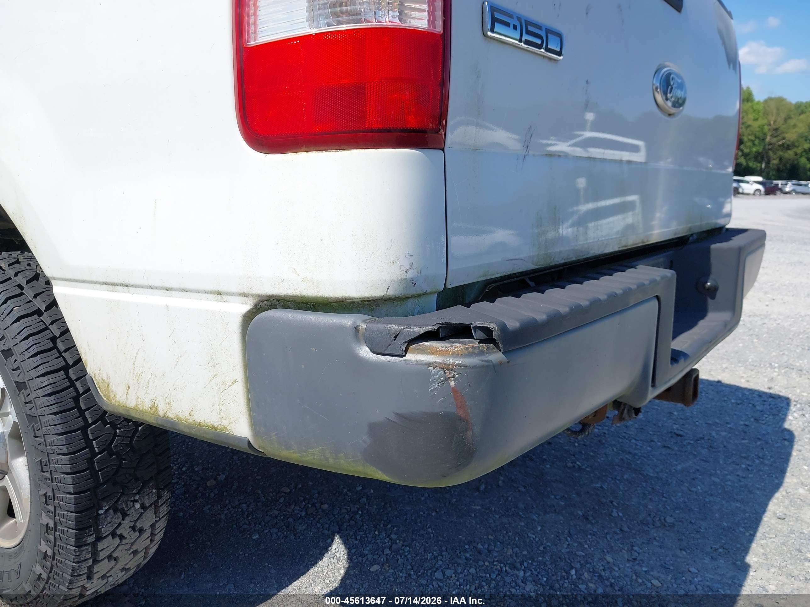 2007 Ford F-150 Stx/xl/xlt White vin: 1FTRF14W57KD10492