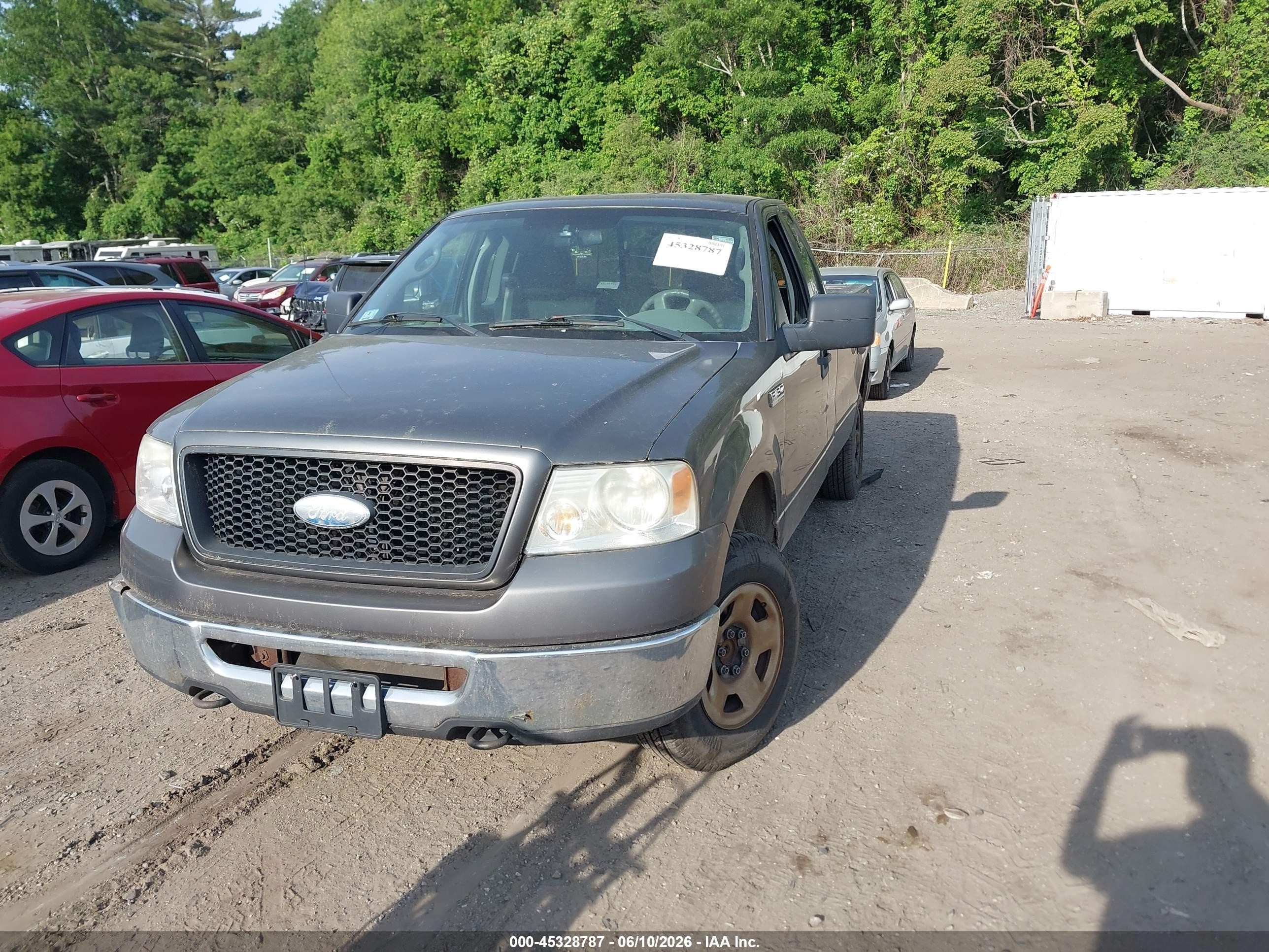 2006 Ford F-150 Stx/xl/xlt Brown vin: 1FTRF14W66NA40671