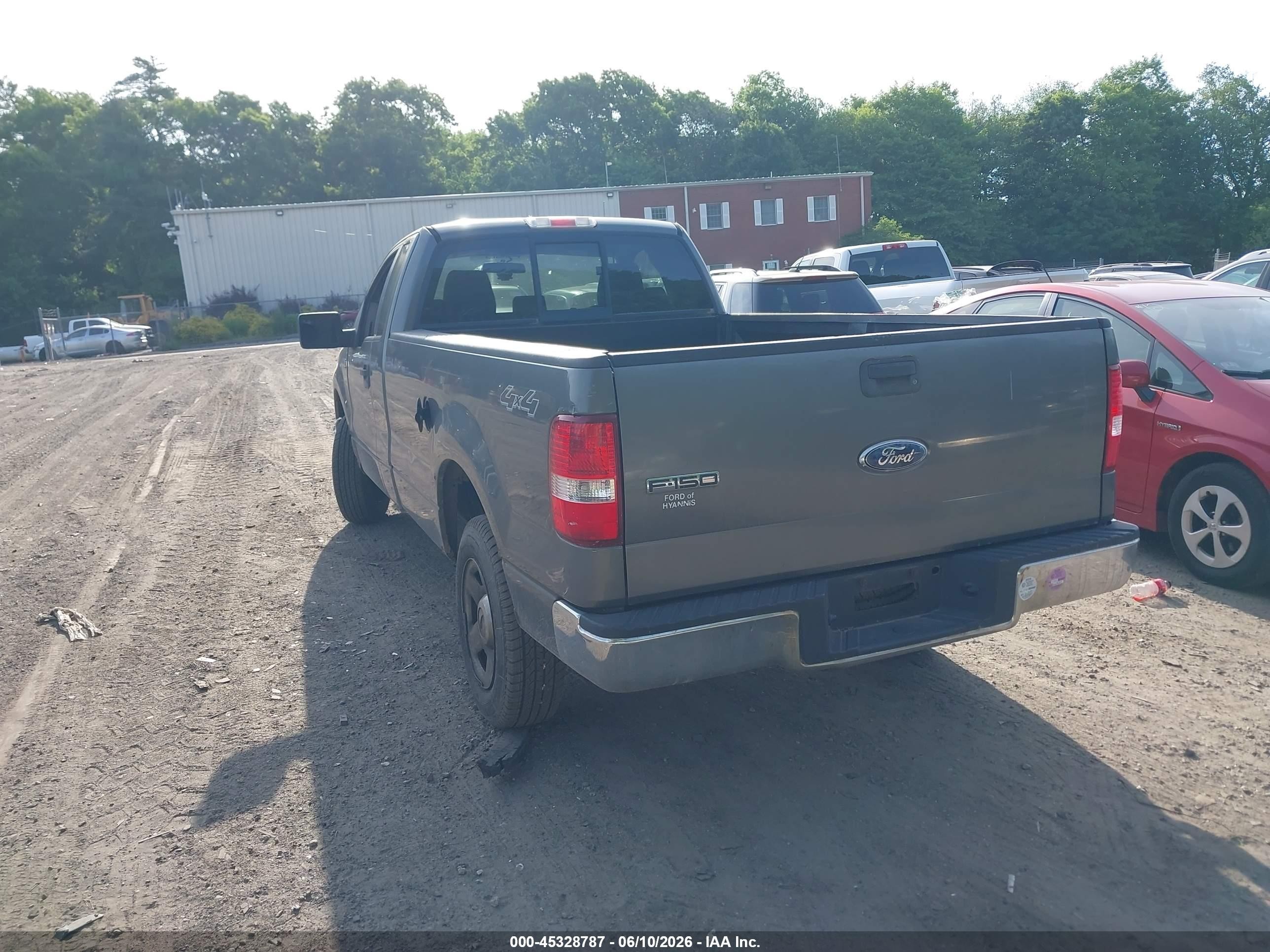 2006 Ford F-150 Stx/xl/xlt Brown vin: 1FTRF14W66NA40671