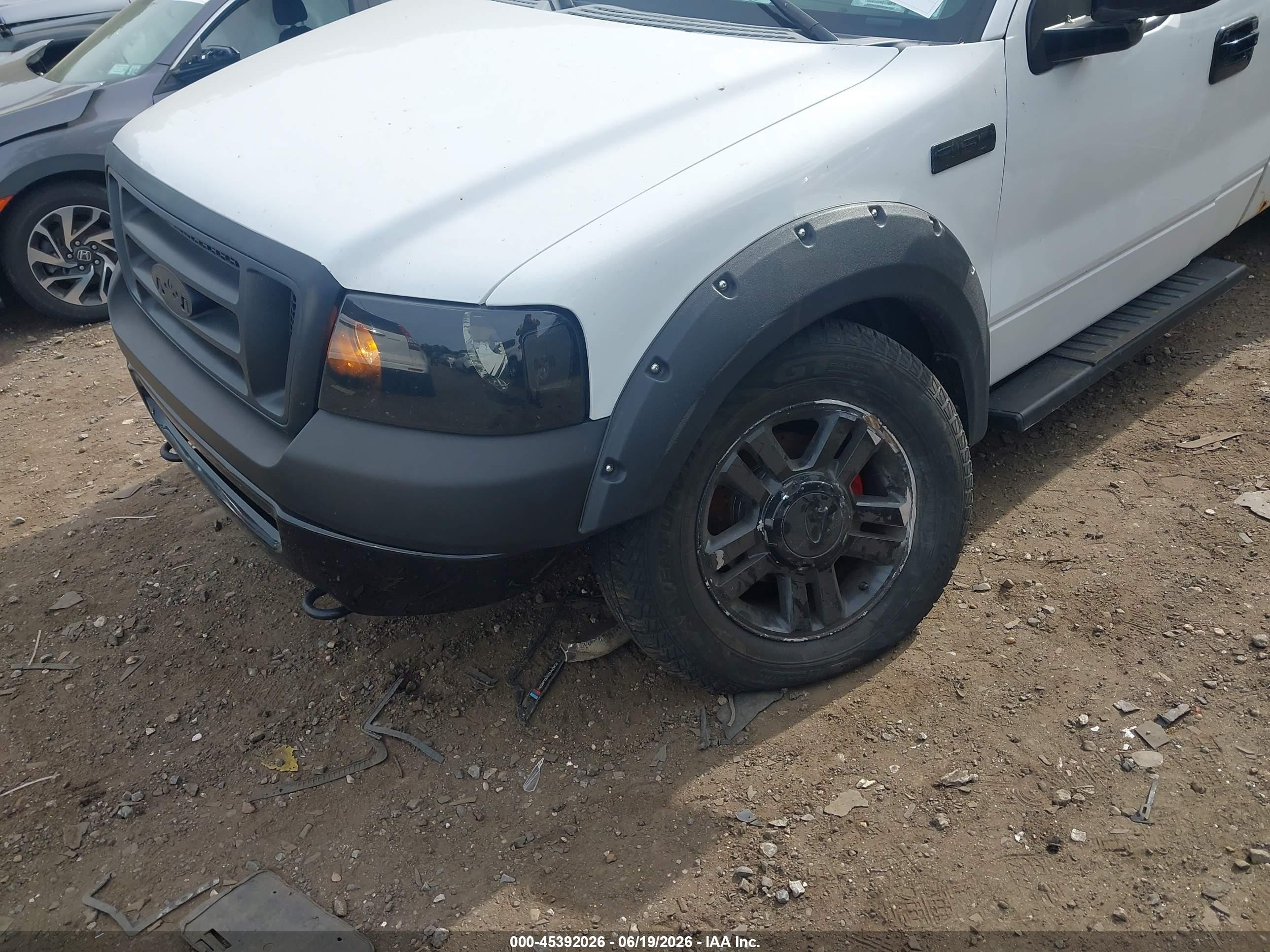 2006 Ford F-150 Stx/xl/xlt Белый vin: 1FTRF14W66NA68776