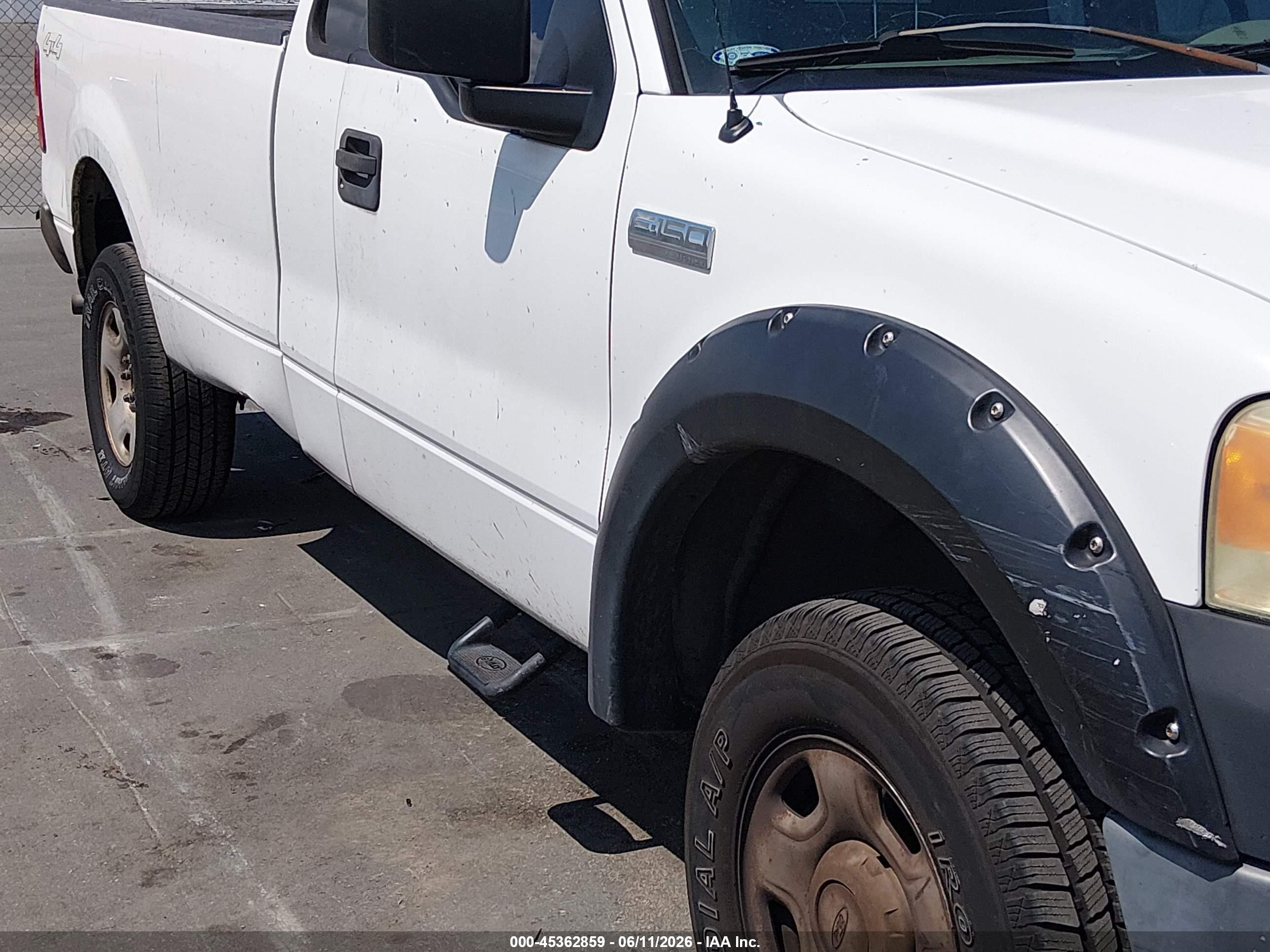 2007 Ford F-150 Stx/xl/xlt White vin: 1FTRF14W67KB40465