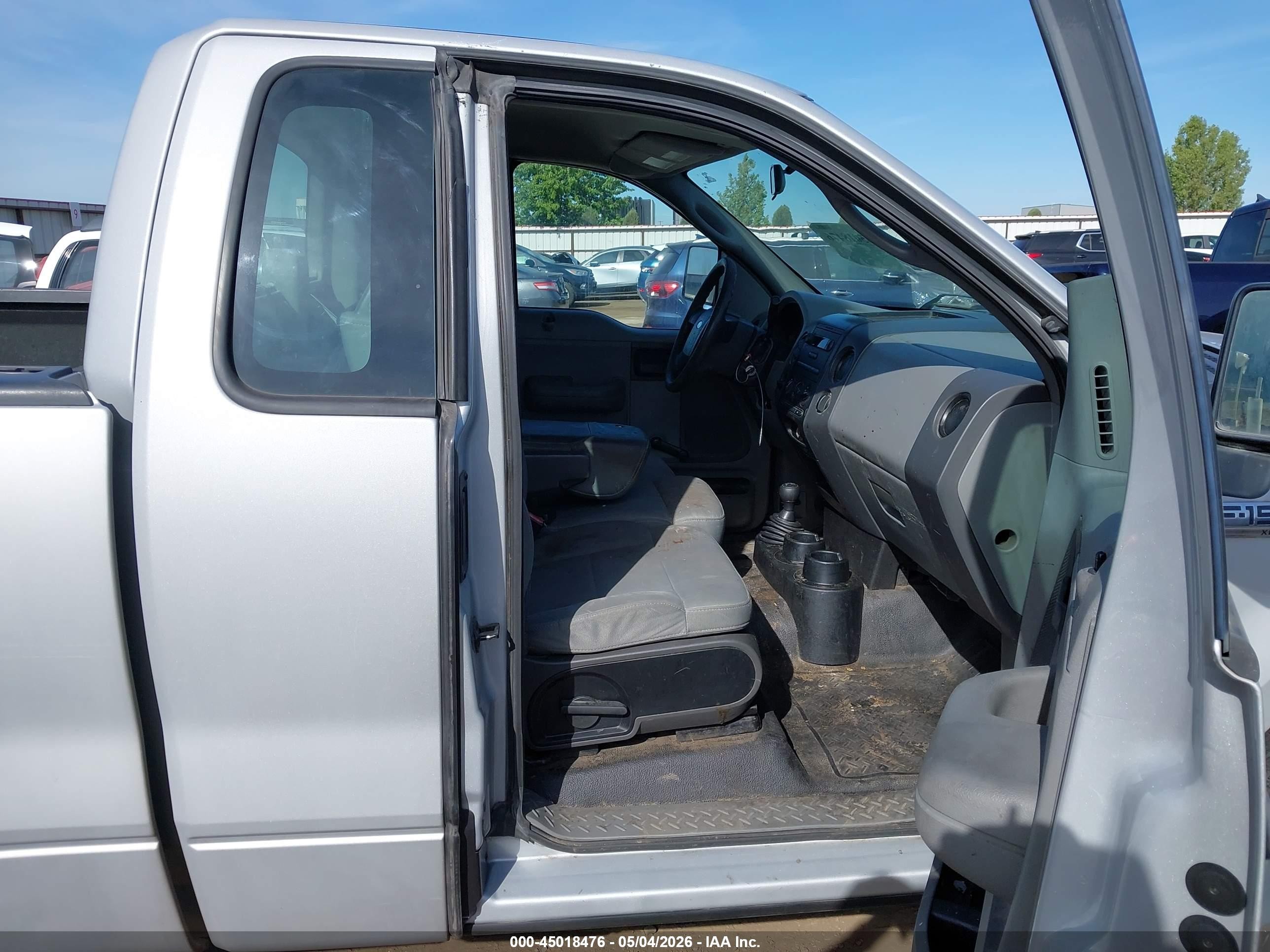 2007 Ford F-150 Stx/xl/xlt Silver vin: 1FTRF14W67NA25833