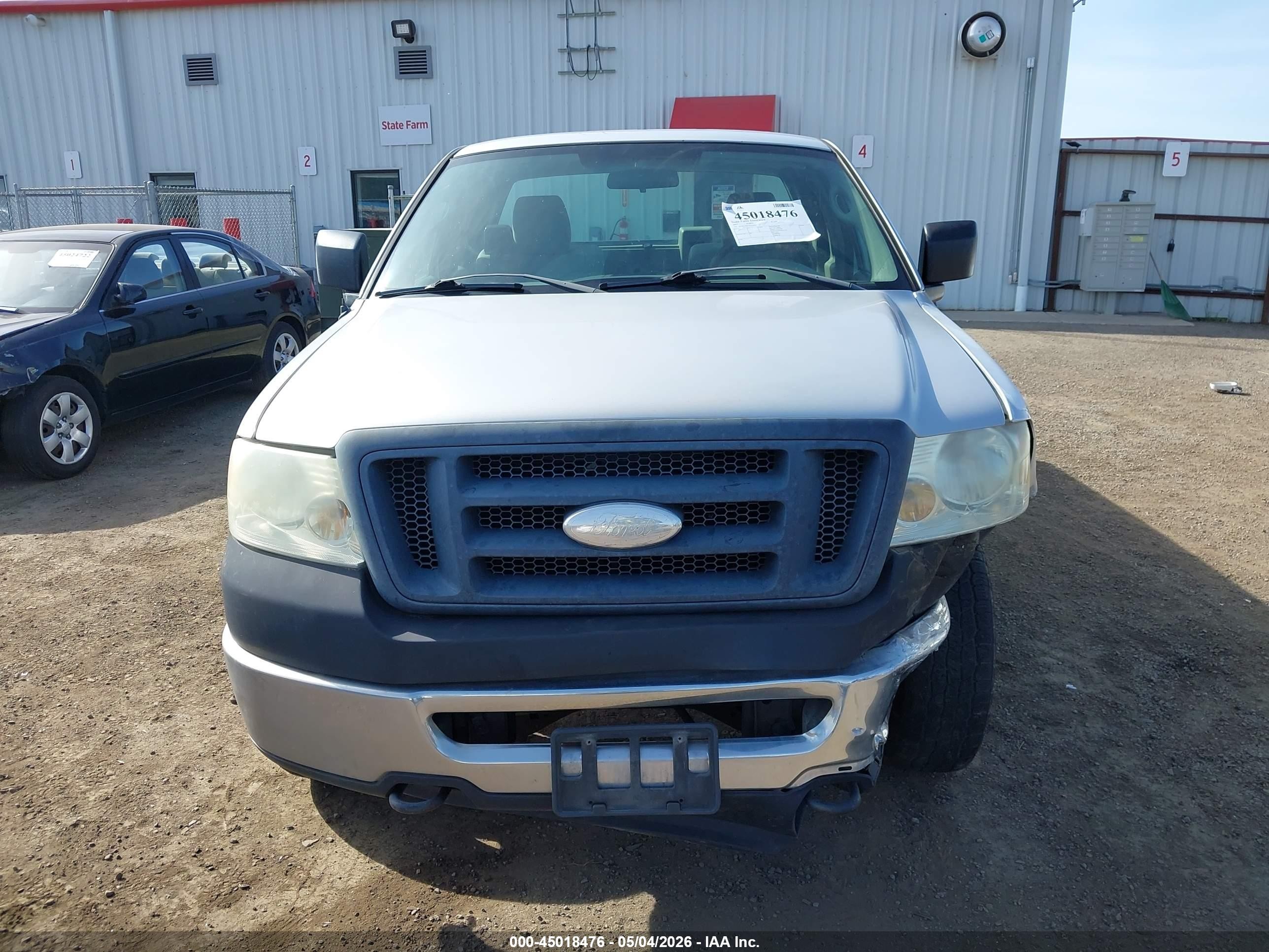 2007 Ford F-150 Stx/xl/xlt Silver vin: 1FTRF14W67NA25833