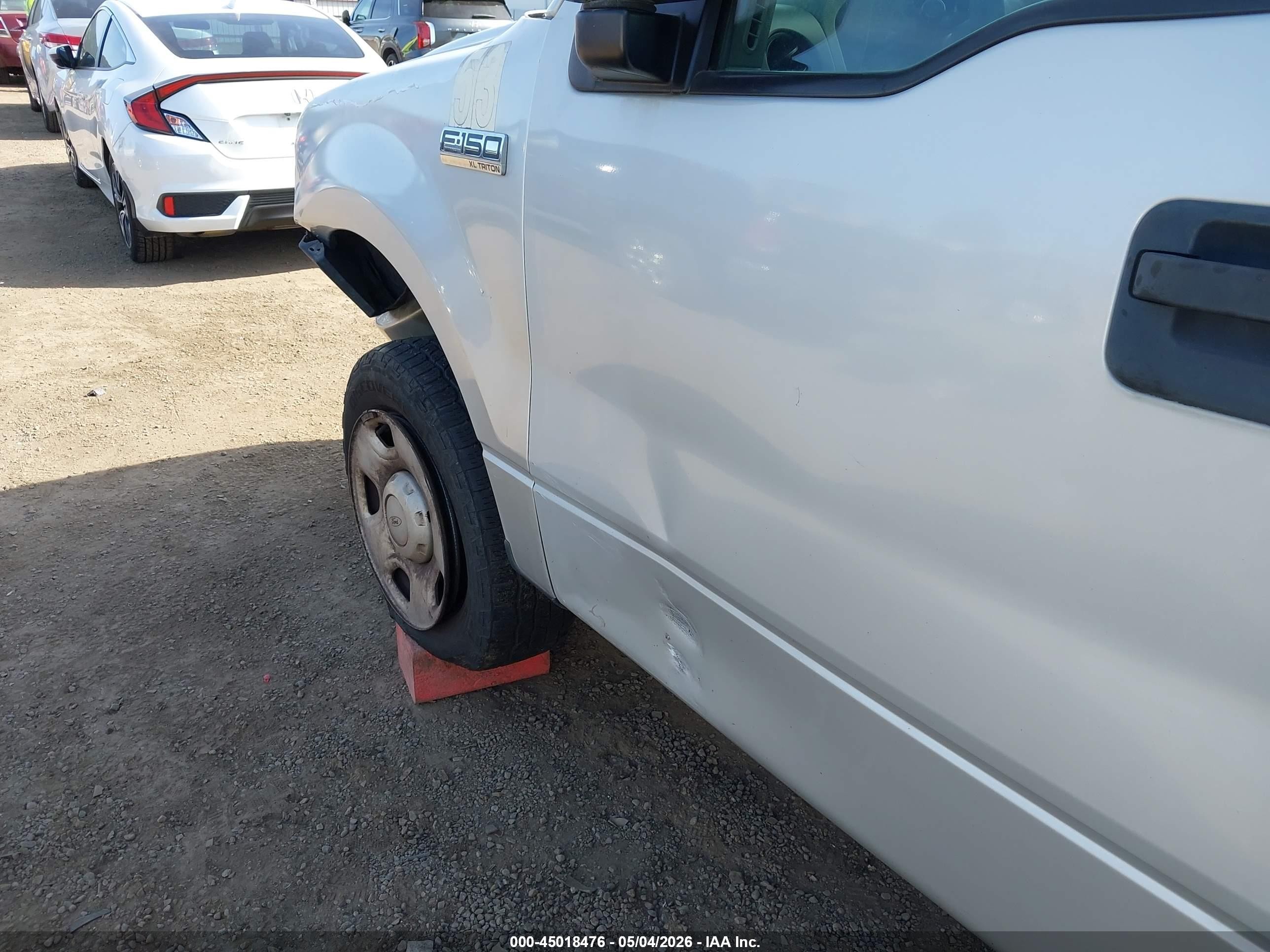 2007 Ford F-150 Stx/xl/xlt Silver vin: 1FTRF14W67NA25833