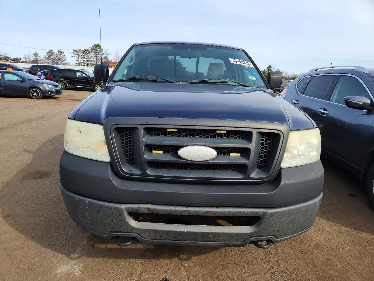 2006 Ford F-150 Blue vin: 1FTRF14W76NB76484
