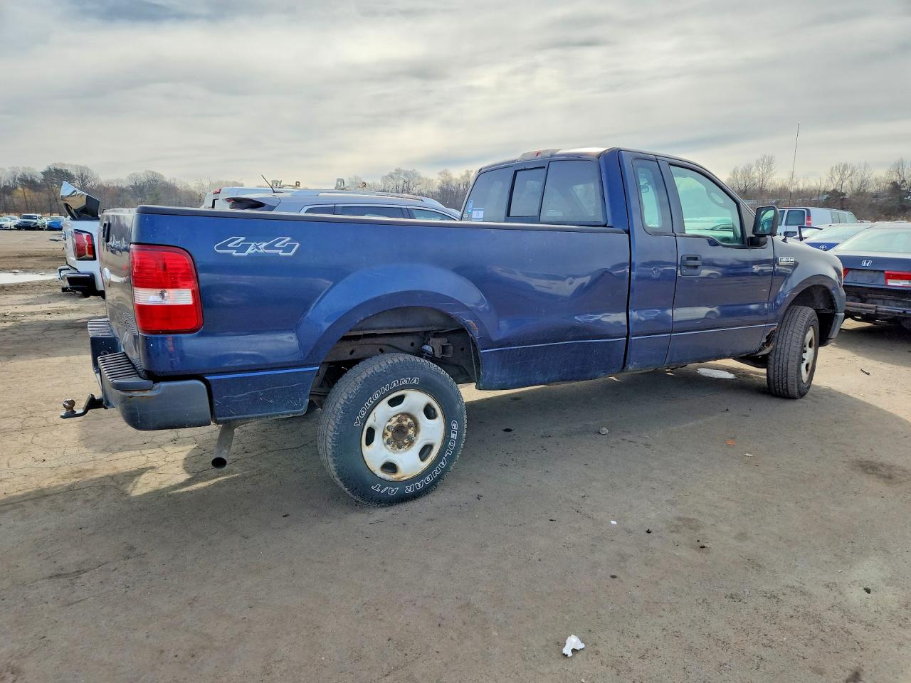 2006 Ford F-150 Blue vin: 1FTRF14W76NB76484