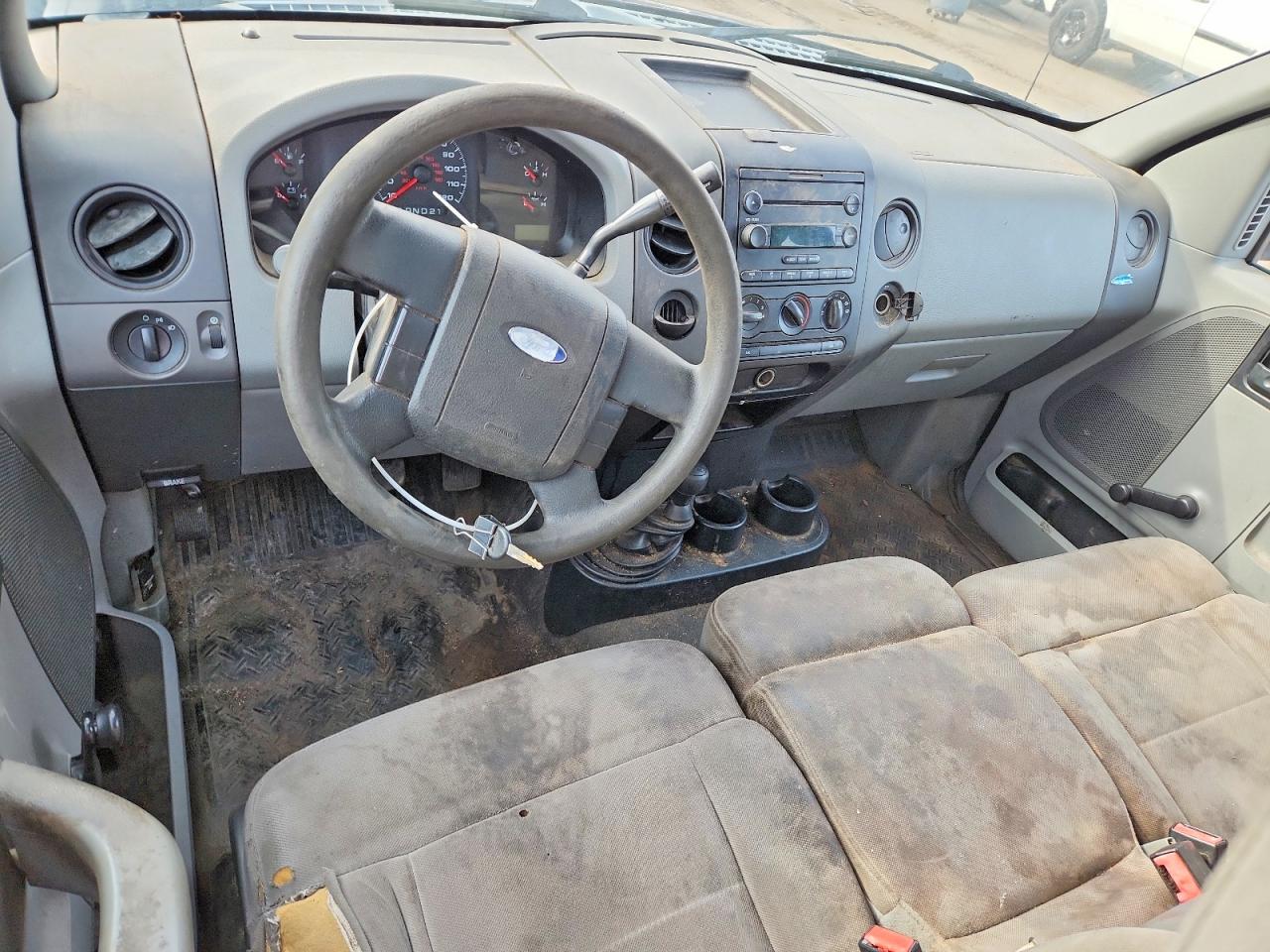2006 Ford F-150 Blue vin: 1FTRF14W76NB76484
