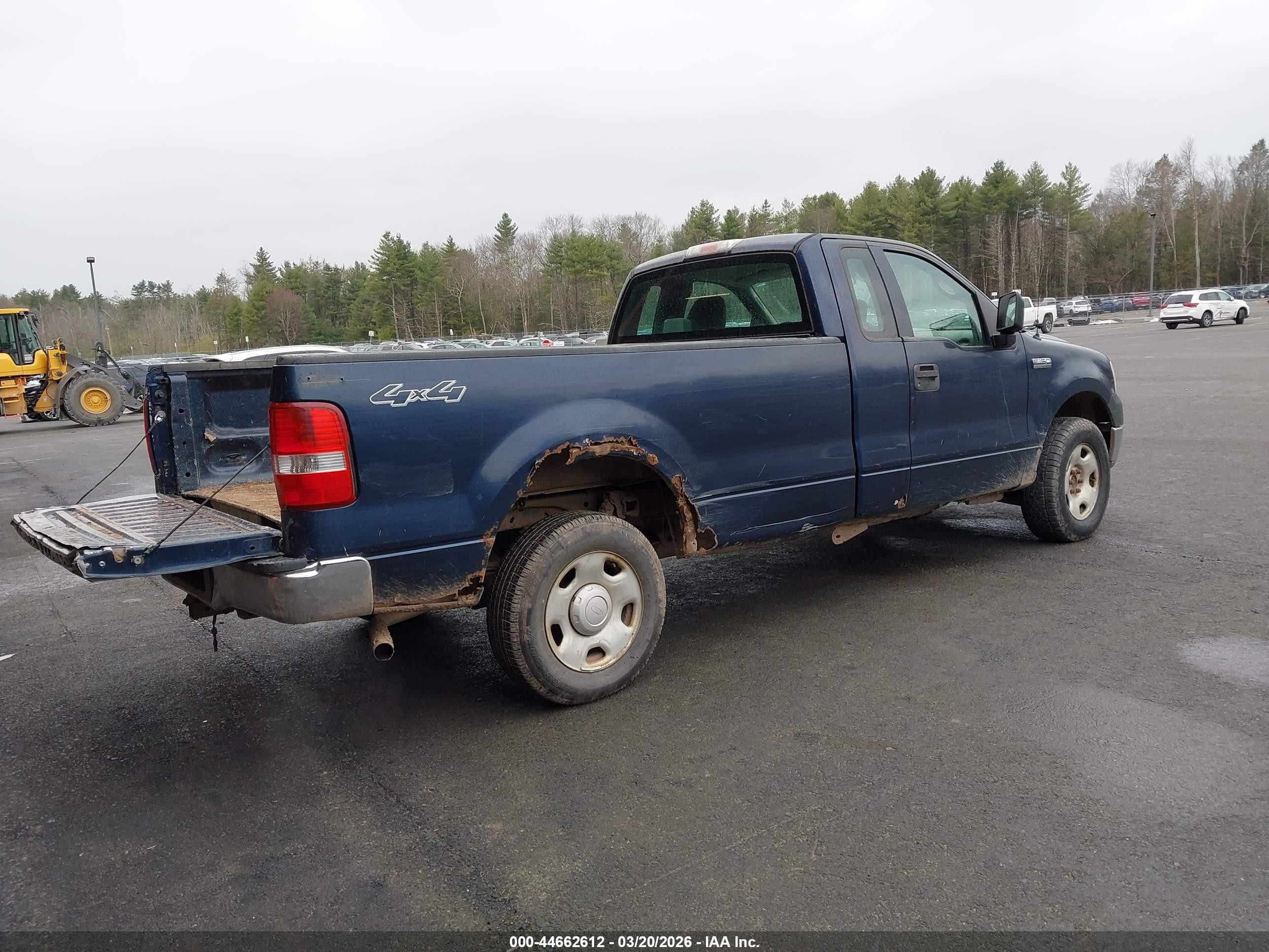 2006 Ford F-150 Stx/xl/xlt Dark Blue vin: 1FTRF14W86NB60052