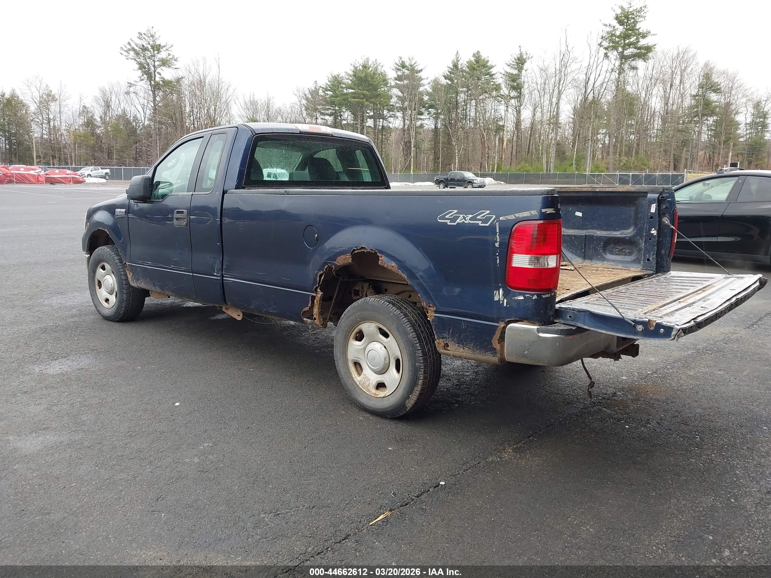 2006 Ford F-150 Stx/xl/xlt Dark Blue vin: 1FTRF14W86NB60052
