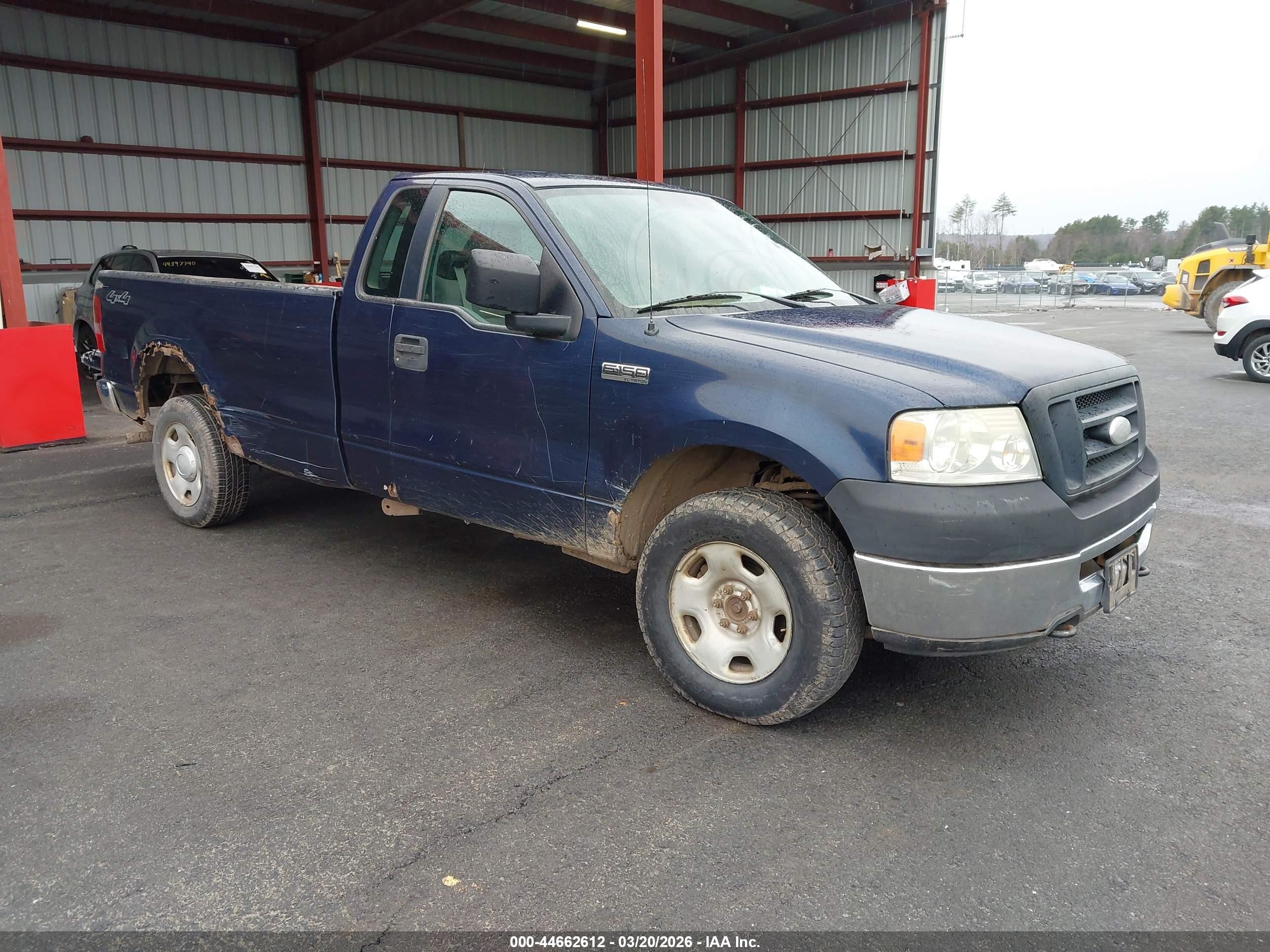 2006 Ford F-150 Stx/xl/xlt Dark Blue vin: 1FTRF14W86NB60052