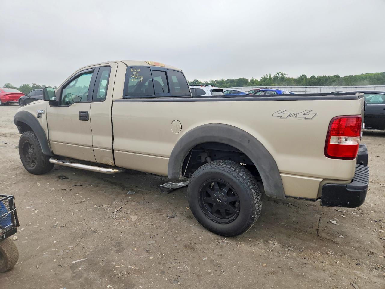2007 Ford F150 Beige vin: 1FTRF14W87NA83748