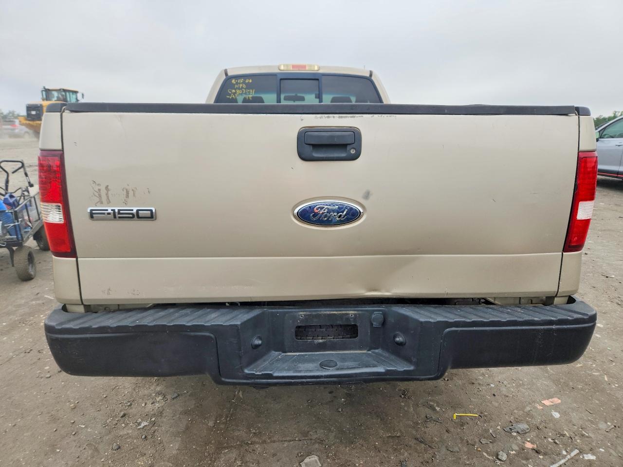 2007 Ford F150 Beige vin: 1FTRF14W87NA83748