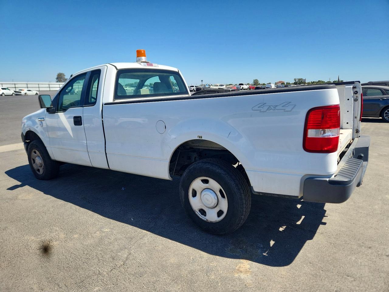 2008 Ford F150 White vin: 1FTRF14W88KE32894