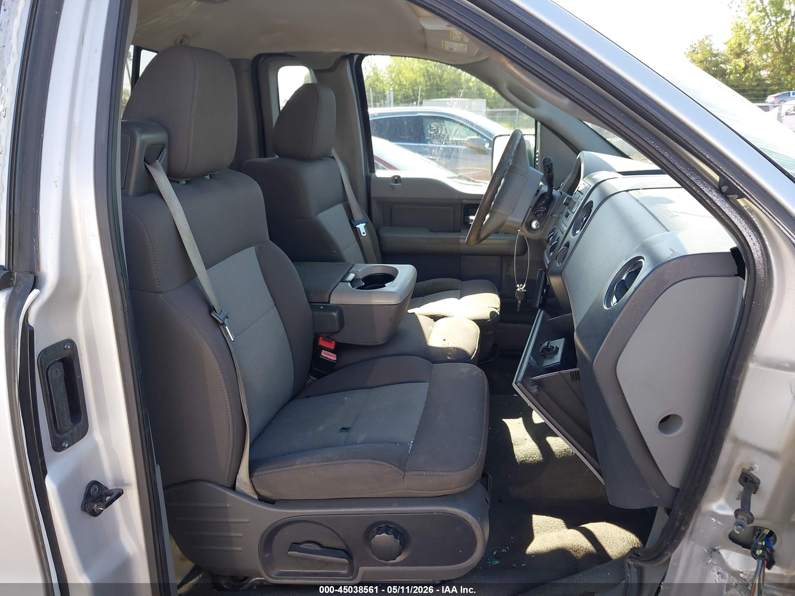 2005 Ford F-150 Stx/xl/xlt Silver vin: 1FTRF14W95NC10097