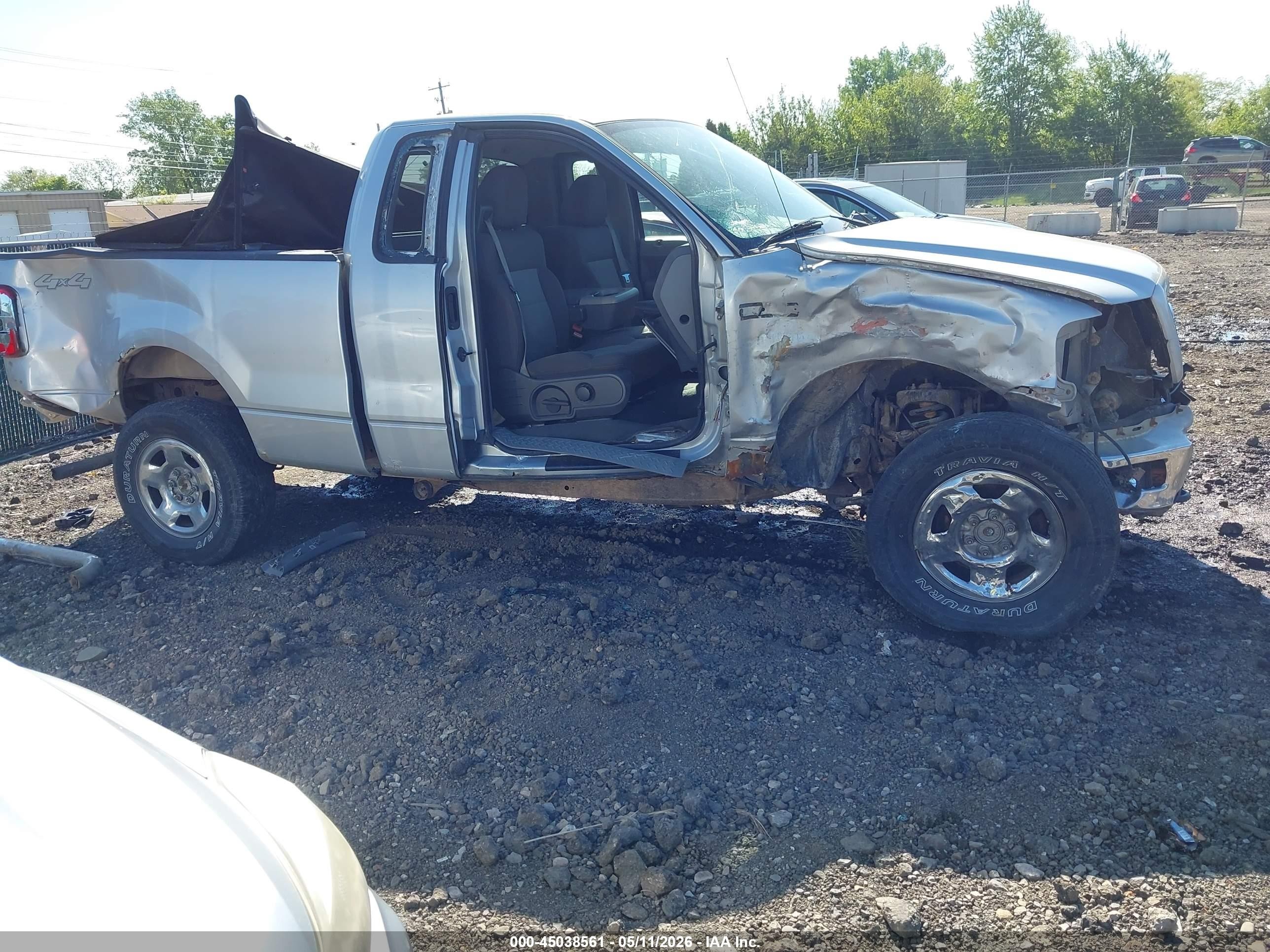 2005 Ford F-150 Stx/xl/xlt Silver vin: 1FTRF14W95NC10097
