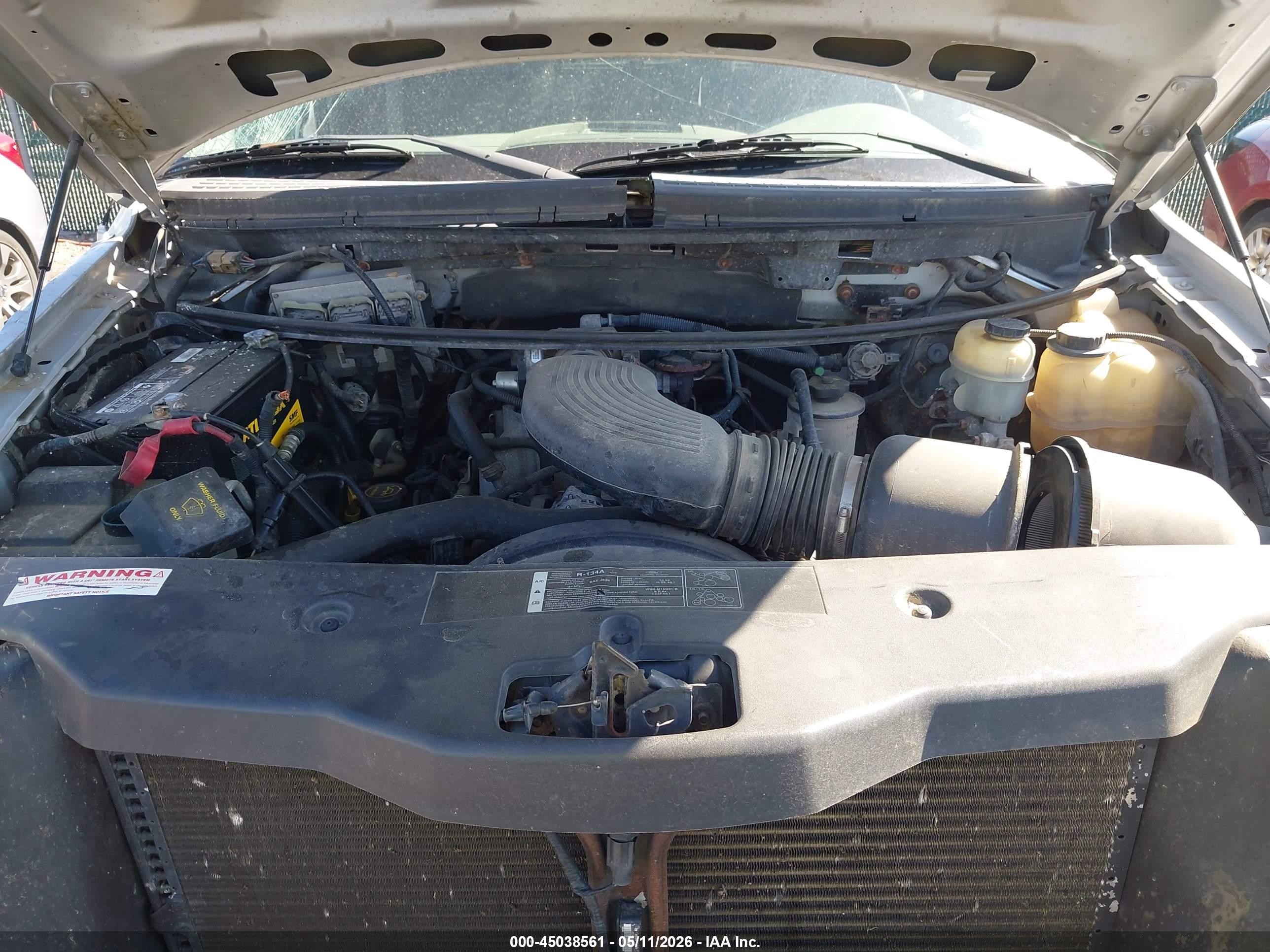 2005 Ford F-150 Stx/xl/xlt Silver vin: 1FTRF14W95NC10097