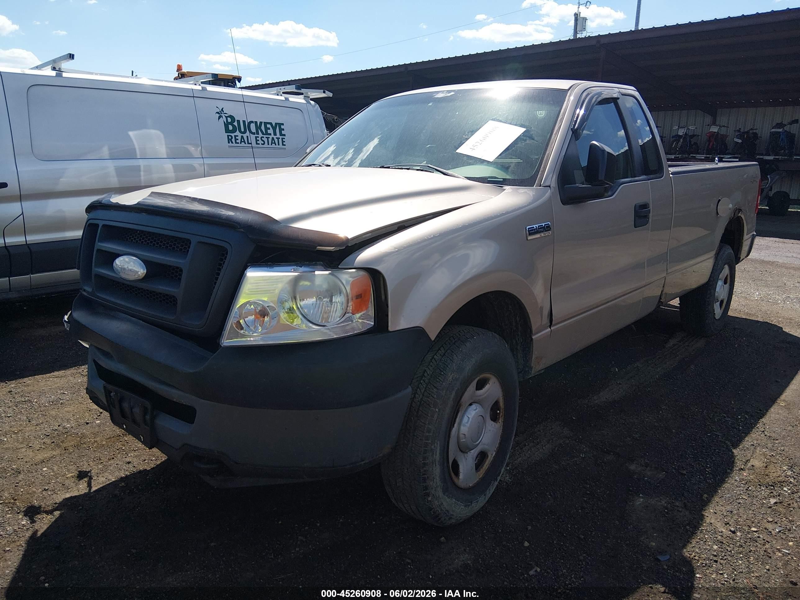 2008 Ford F-150 Stx/xl/xlt Champagne vin: 1FTRF14W98KD17141