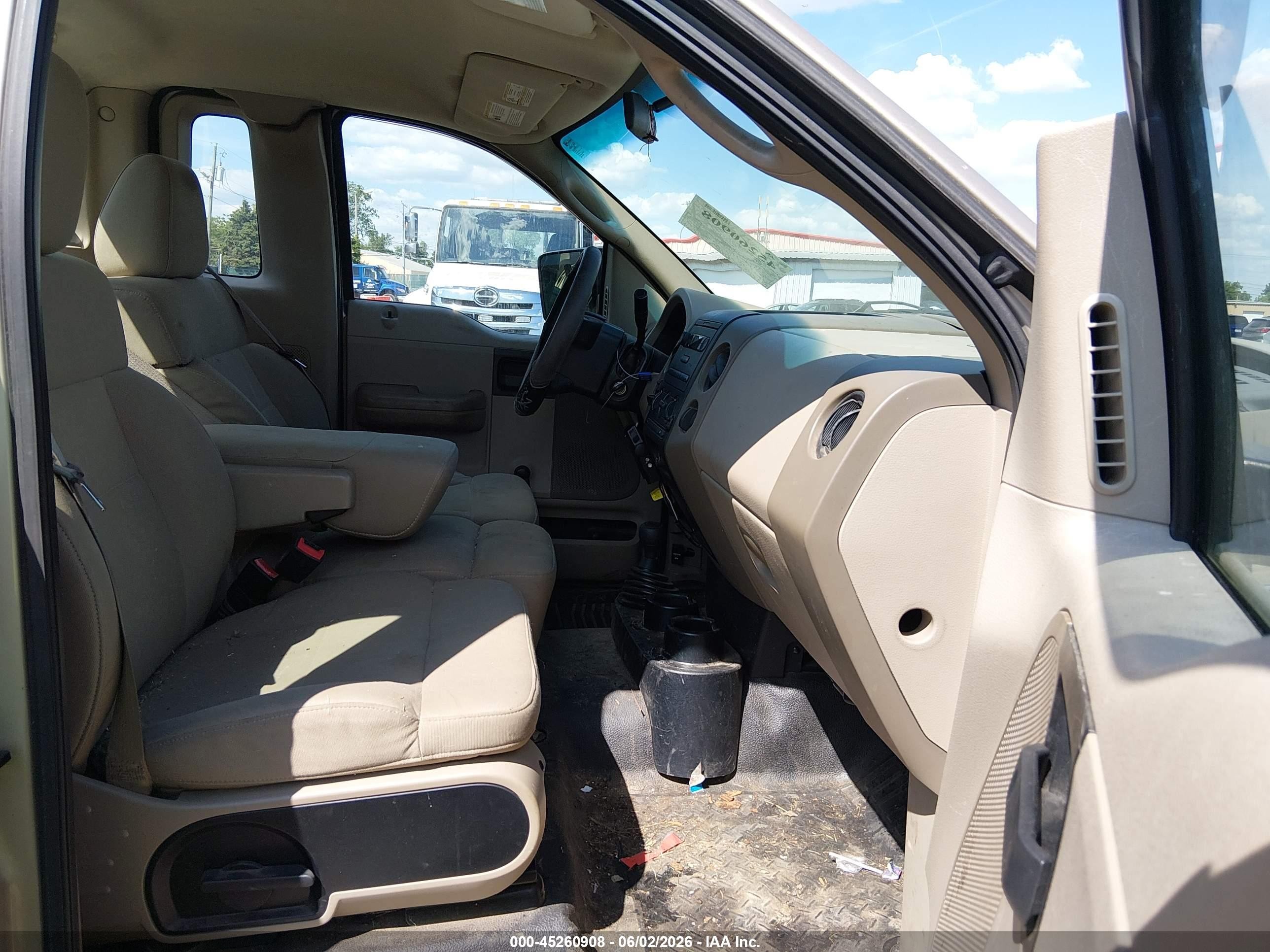 2008 Ford F-150 Stx/xl/xlt Champagne vin: 1FTRF14W98KD17141
