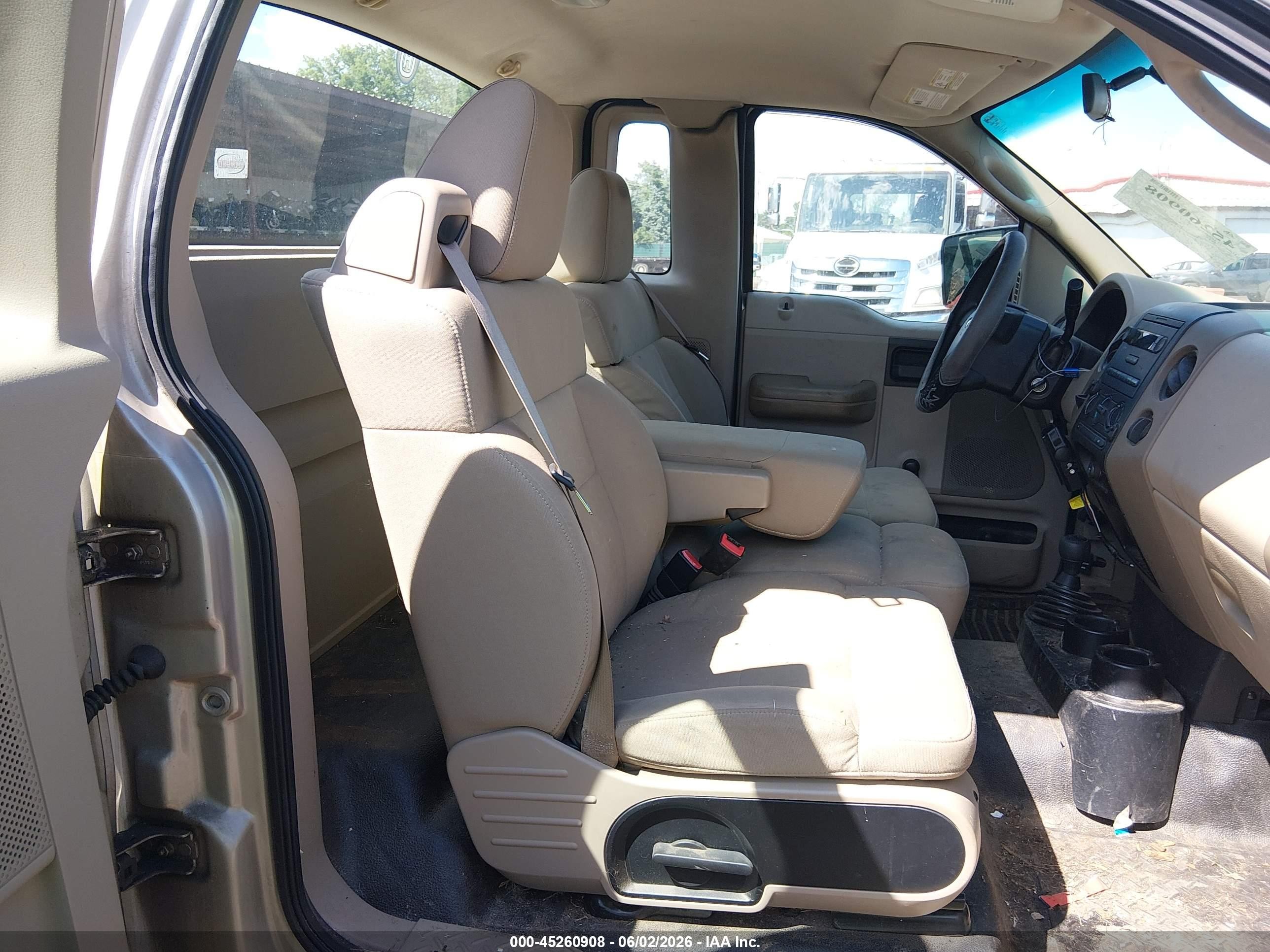 2008 Ford F-150 Stx/xl/xlt Champagne vin: 1FTRF14W98KD17141