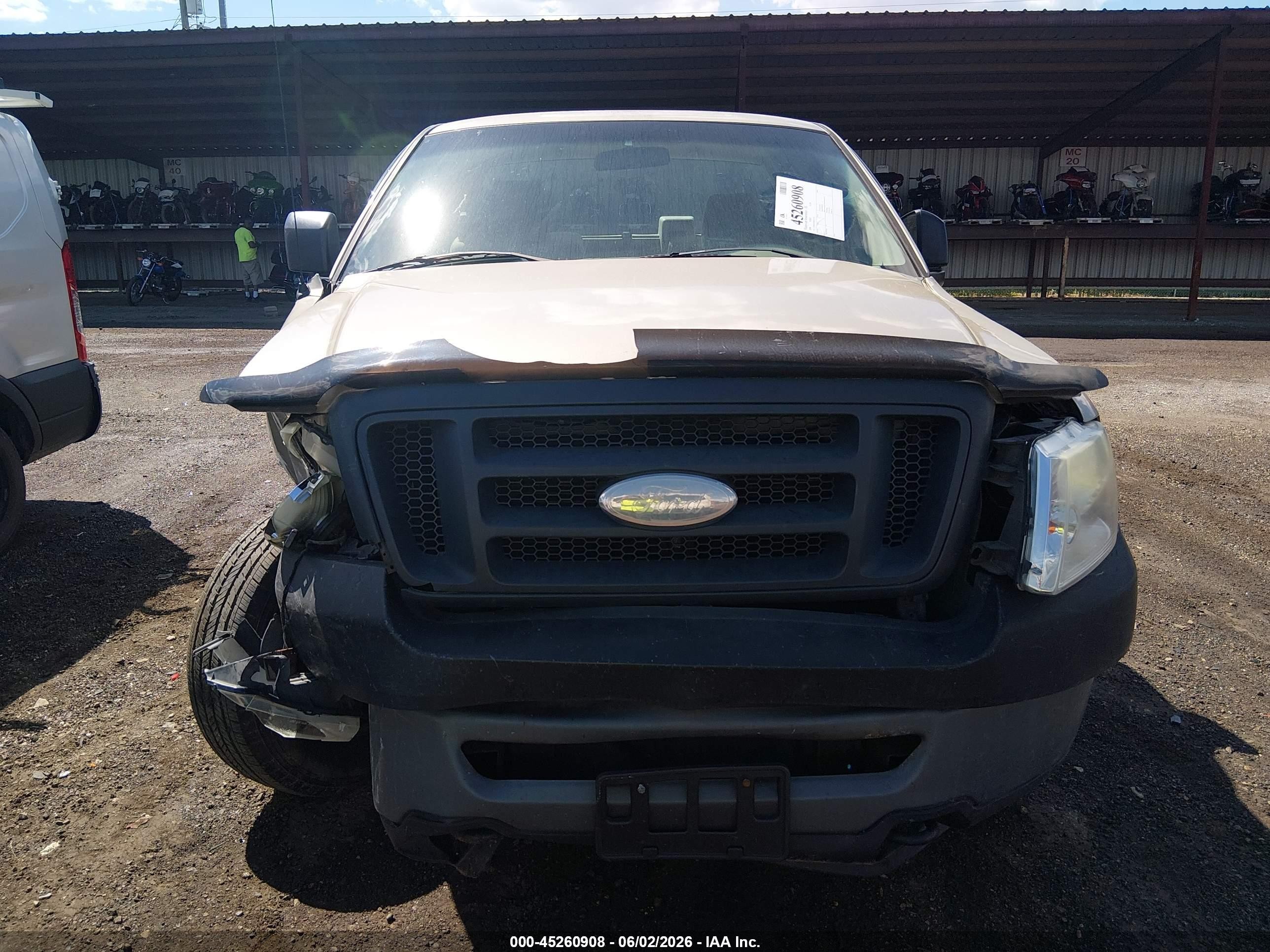 2008 Ford F-150 Stx/xl/xlt Champagne vin: 1FTRF14W98KD17141