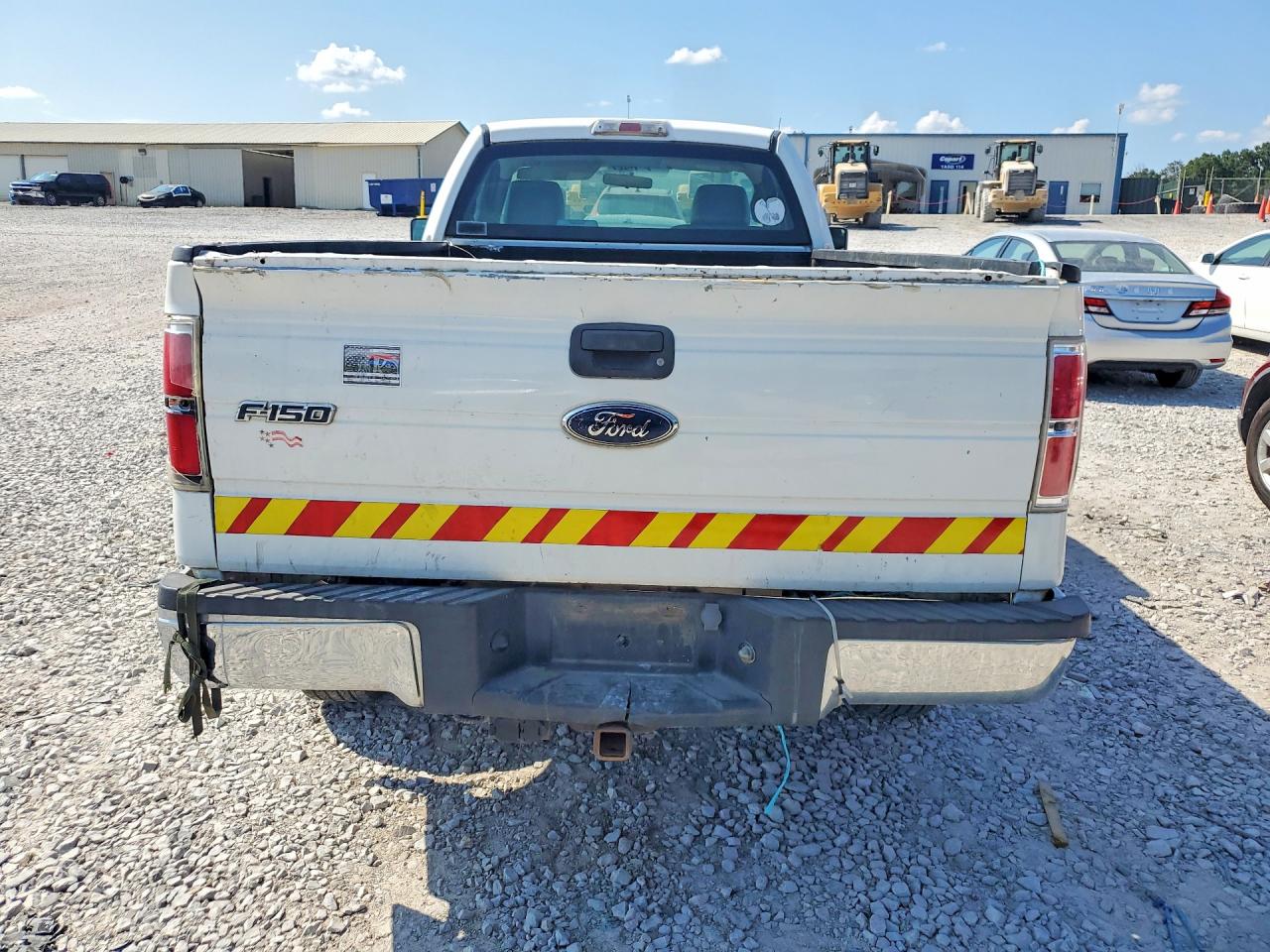 2009 Ford F150 White vin: 1FTRF14W99KC89049