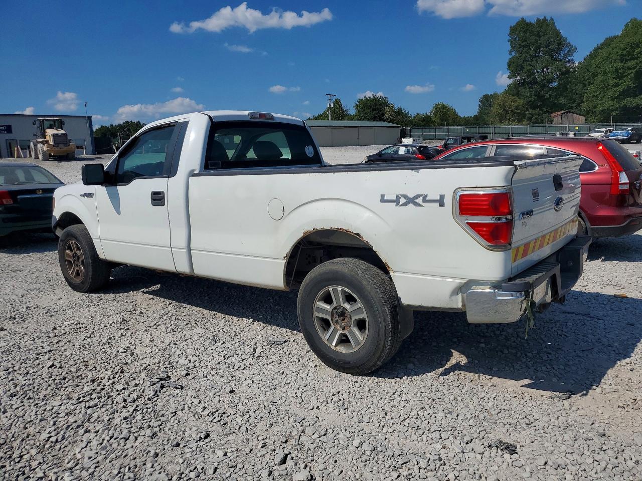 2009 Ford F150 White vin: 1FTRF14W99KC89049