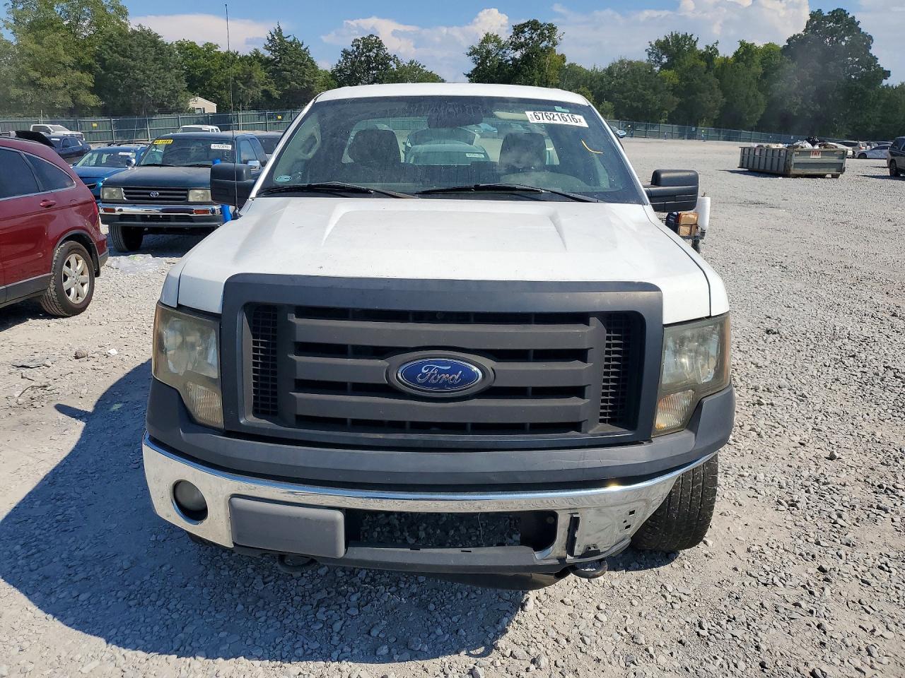 2009 Ford F150 White vin: 1FTRF14W99KC89049